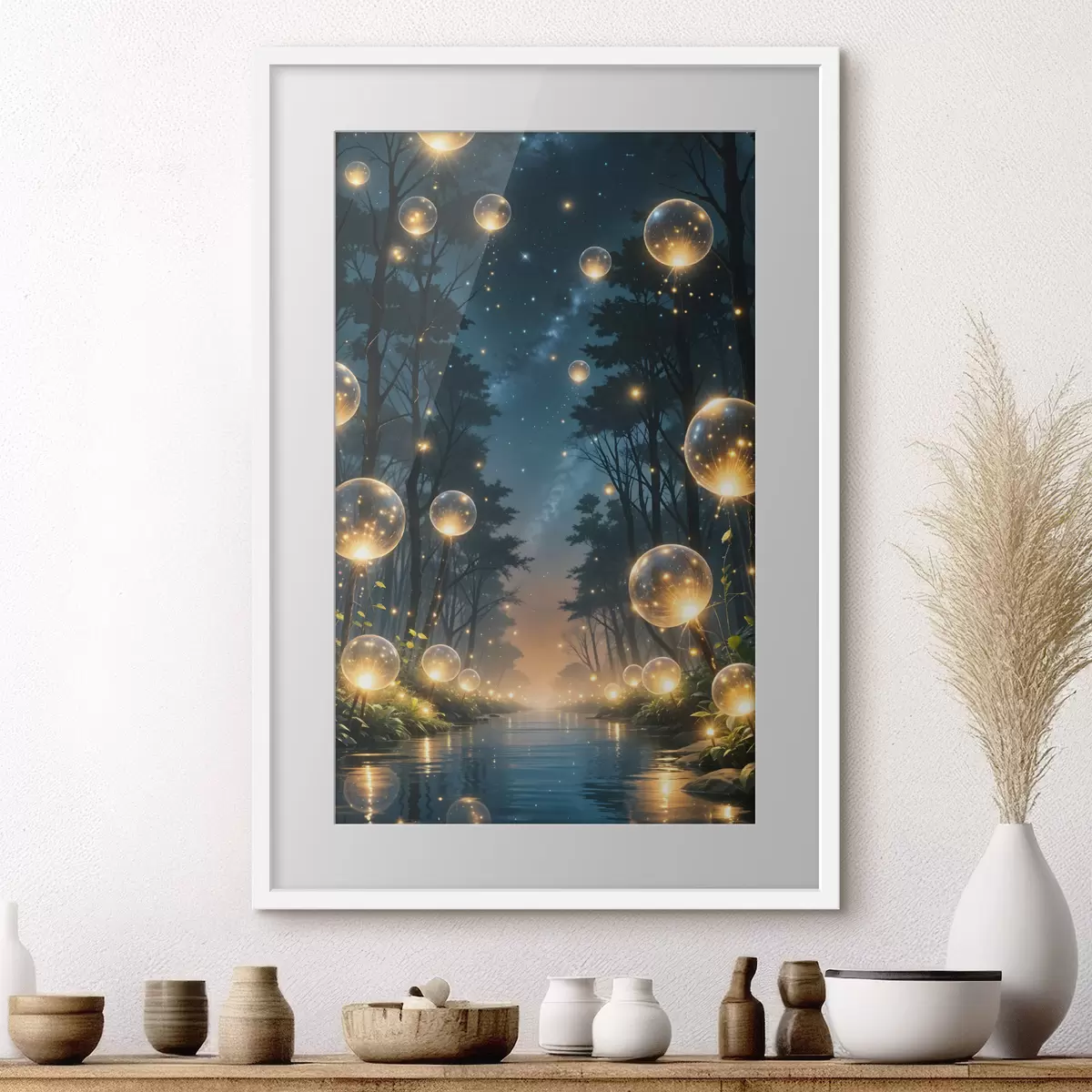 Poster Forêt et mystère f41259