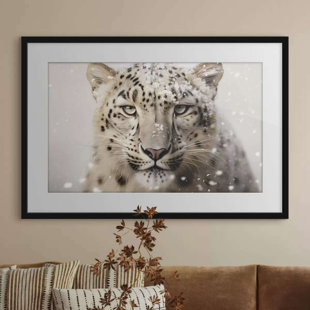 Poster Regard de neige f41434