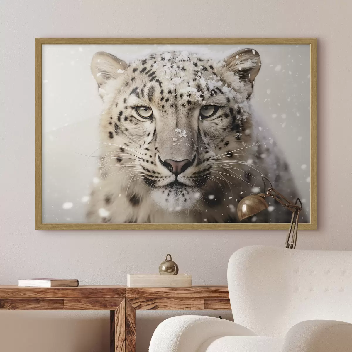 Poster Regard de neige f41434