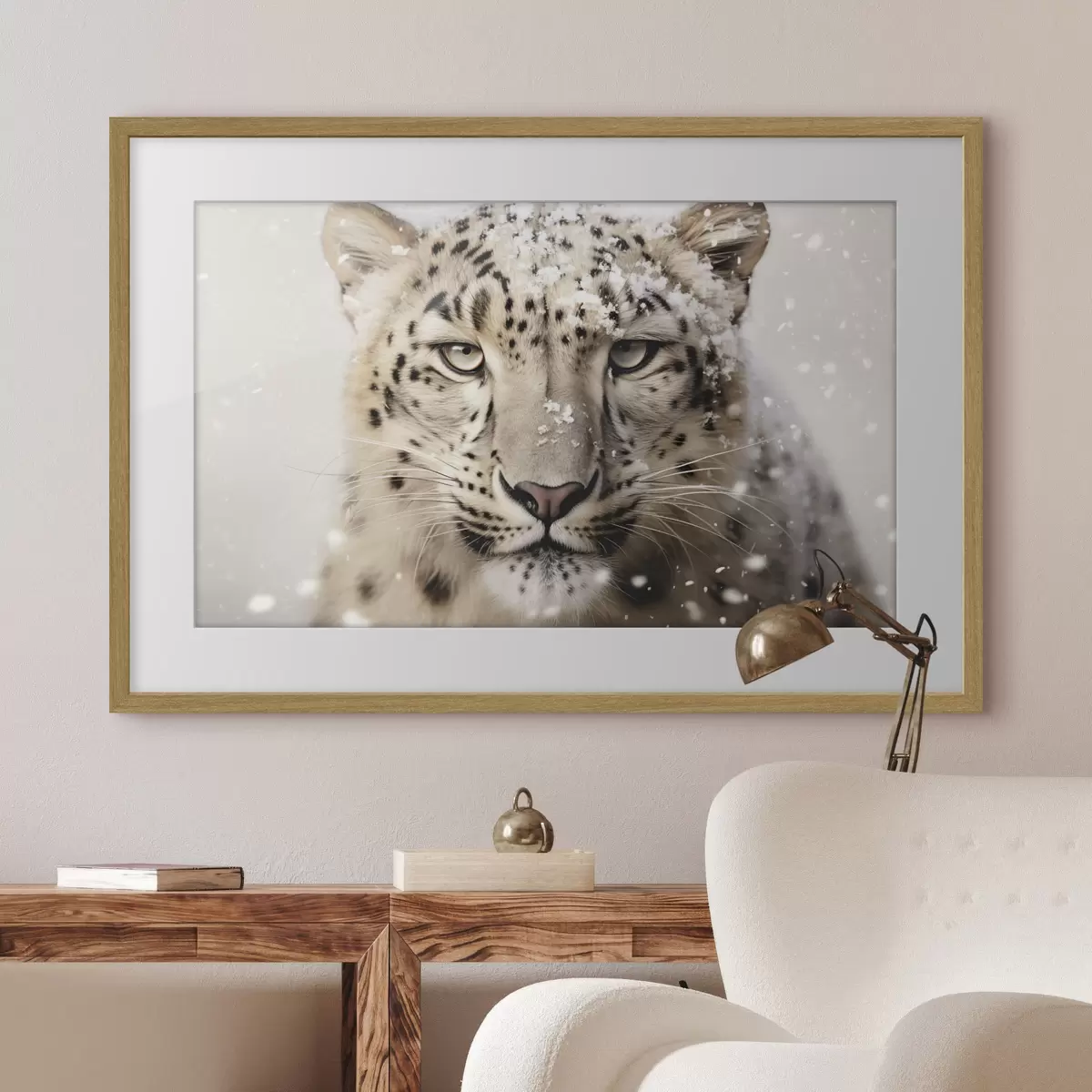 Poster Regard de neige f41434