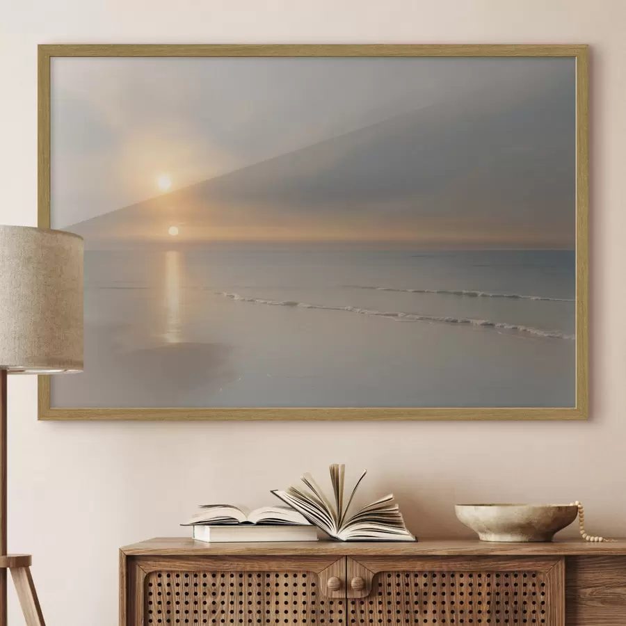 Papier peint Lumière sur le rivage f41297