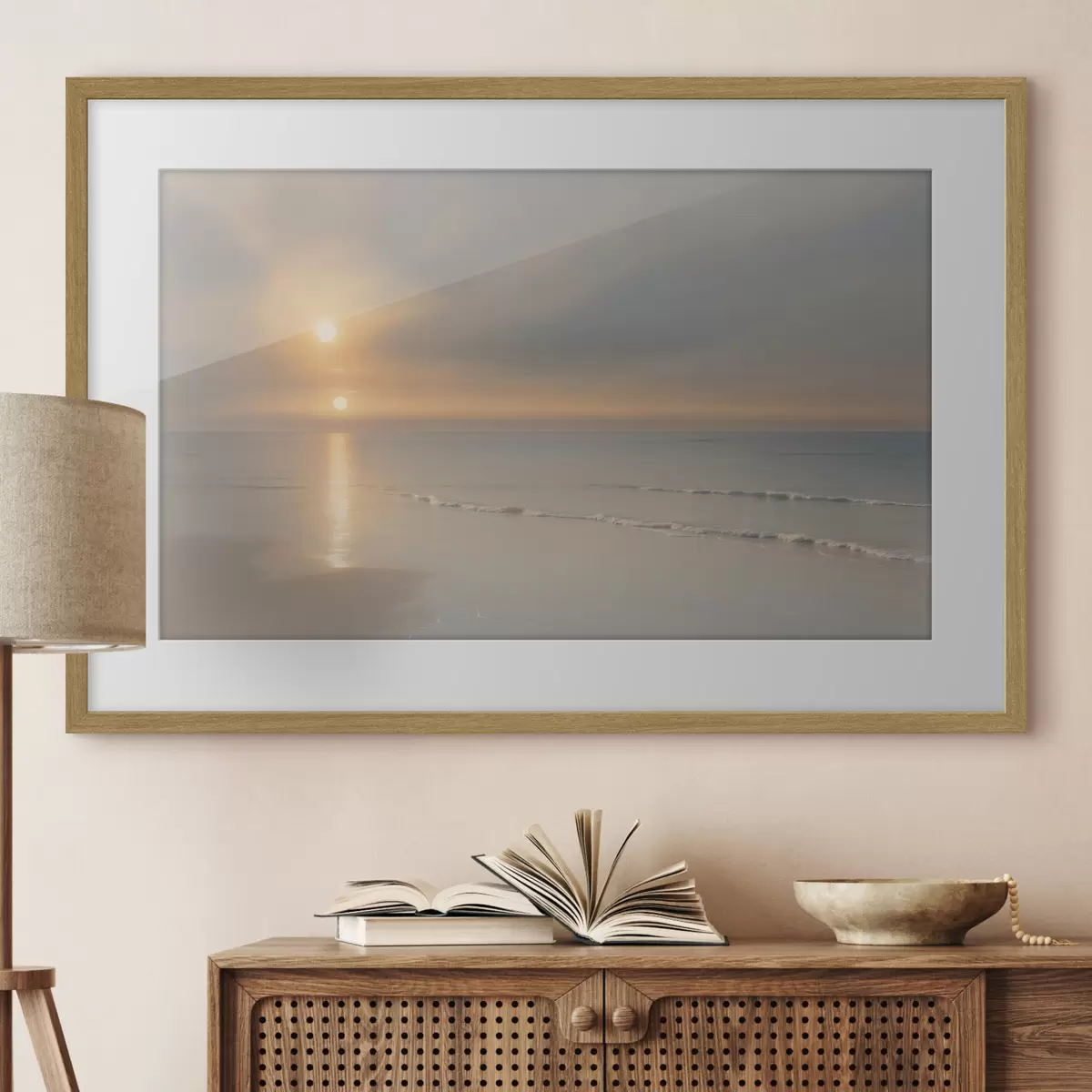 Poster Lumière sur le rivage f41297