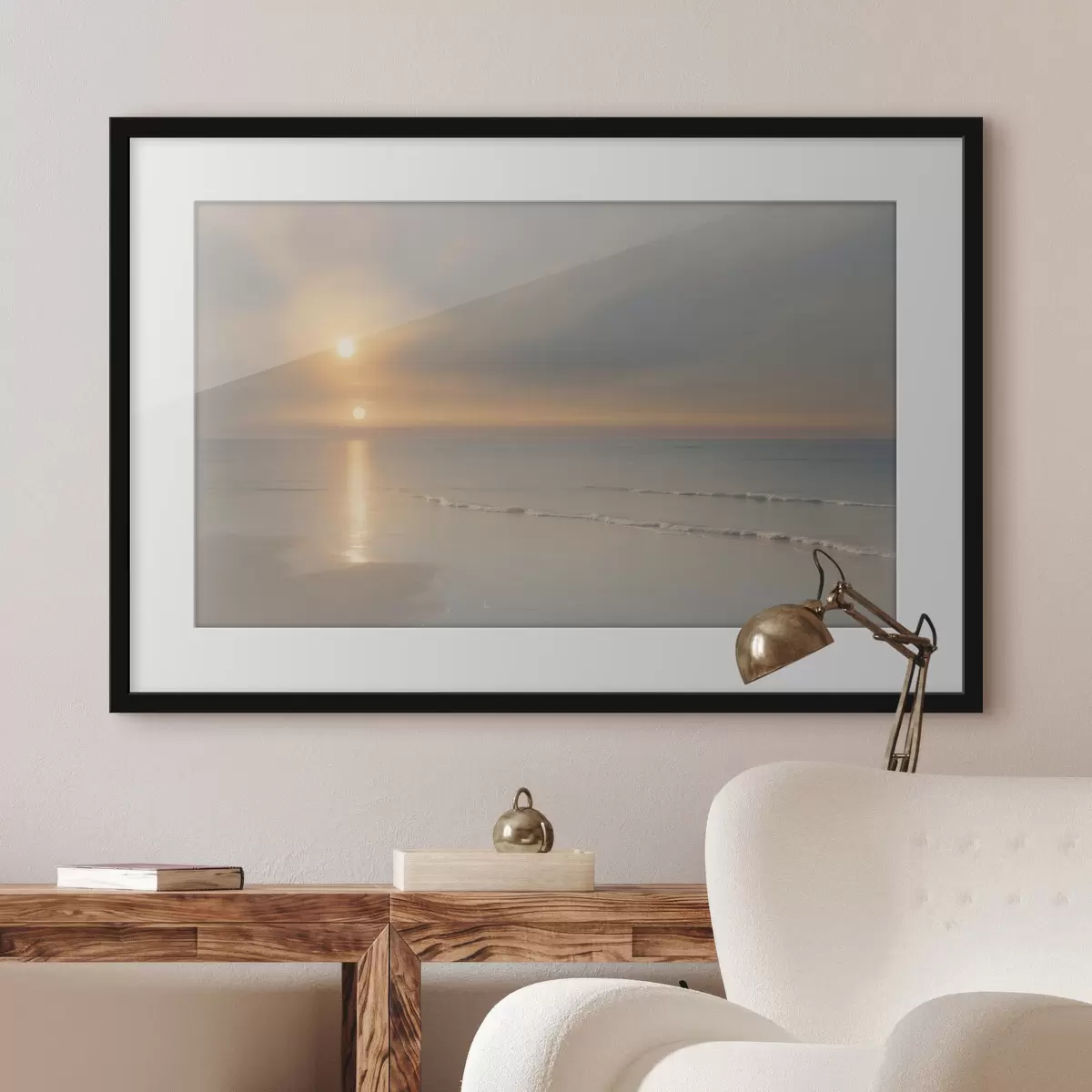Poster Lumière sur le rivage f41297