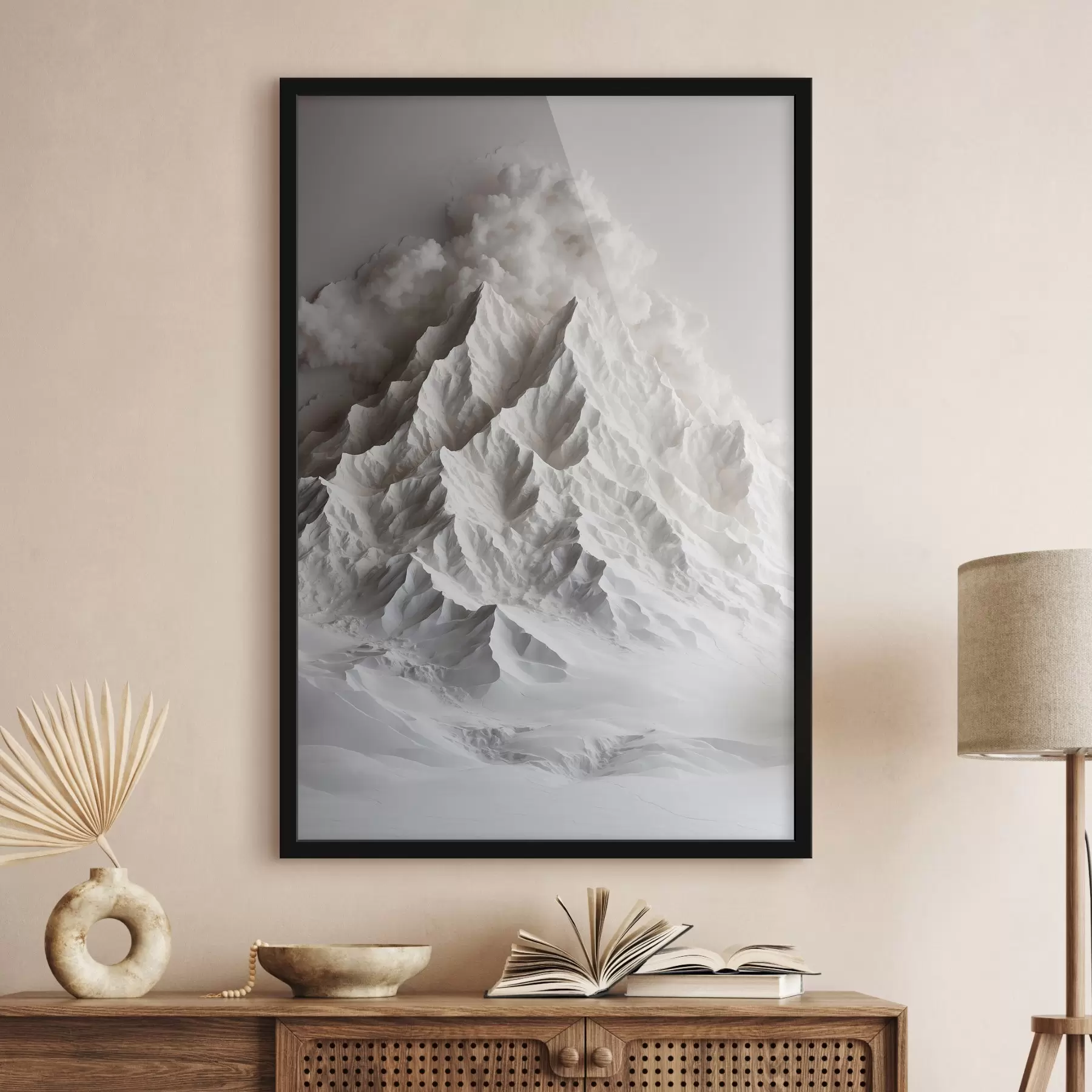 Papier peint Montagne de neige f41306