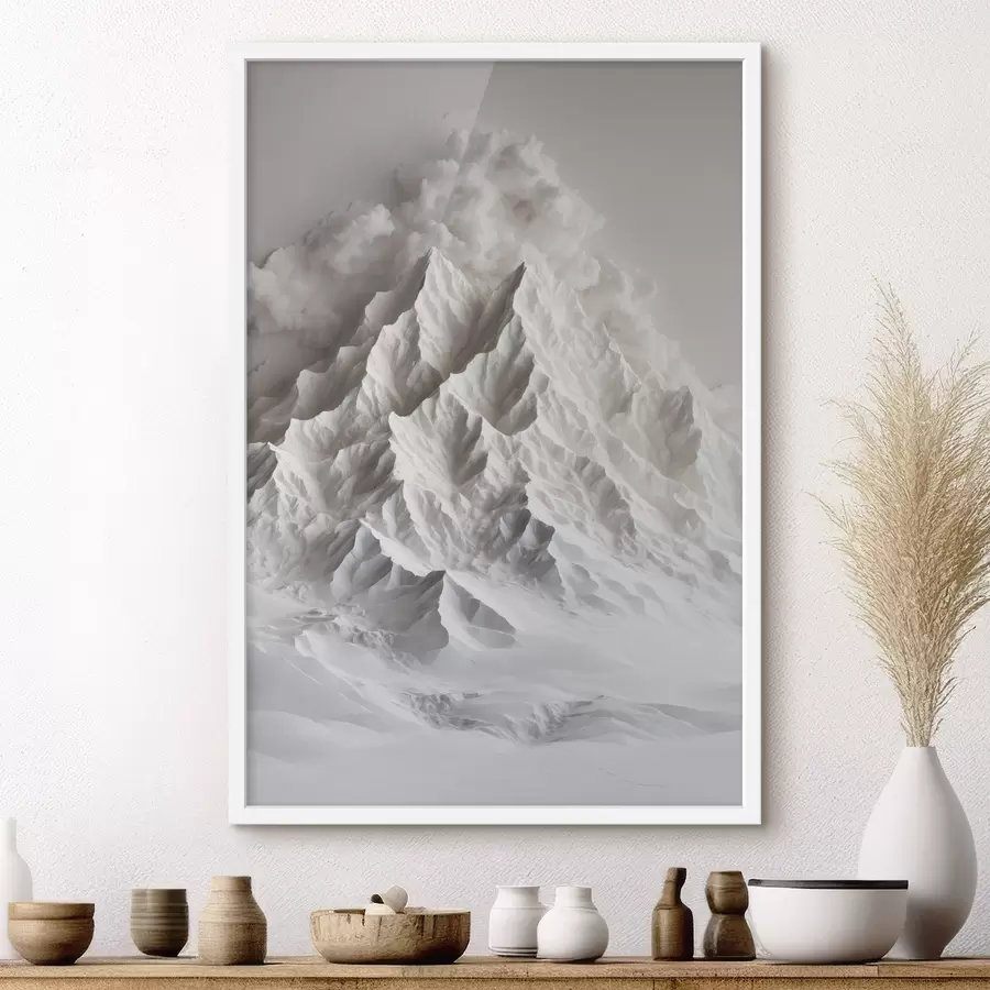 Papier peint Montagne de neige f41306
