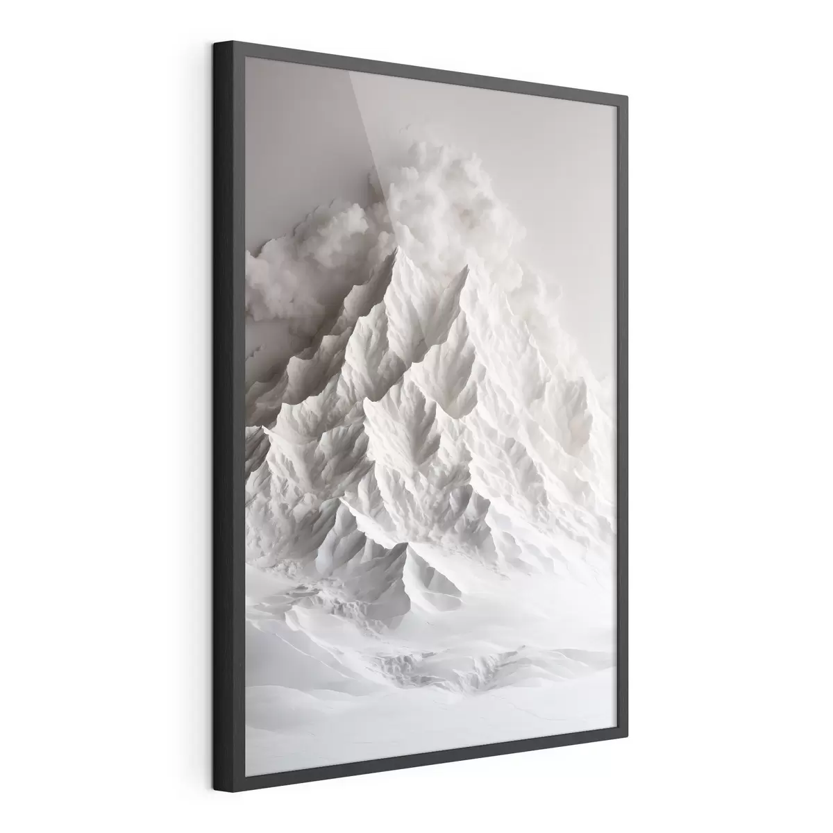 Poster Montagne de neige f41306