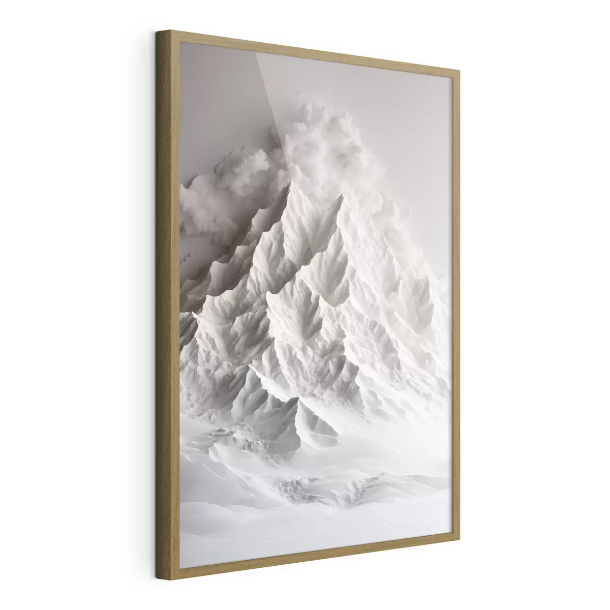 Poster Montagne de neige f41306