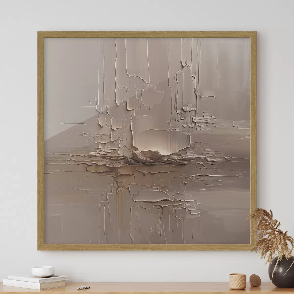 Poster Horizon taupe f41356