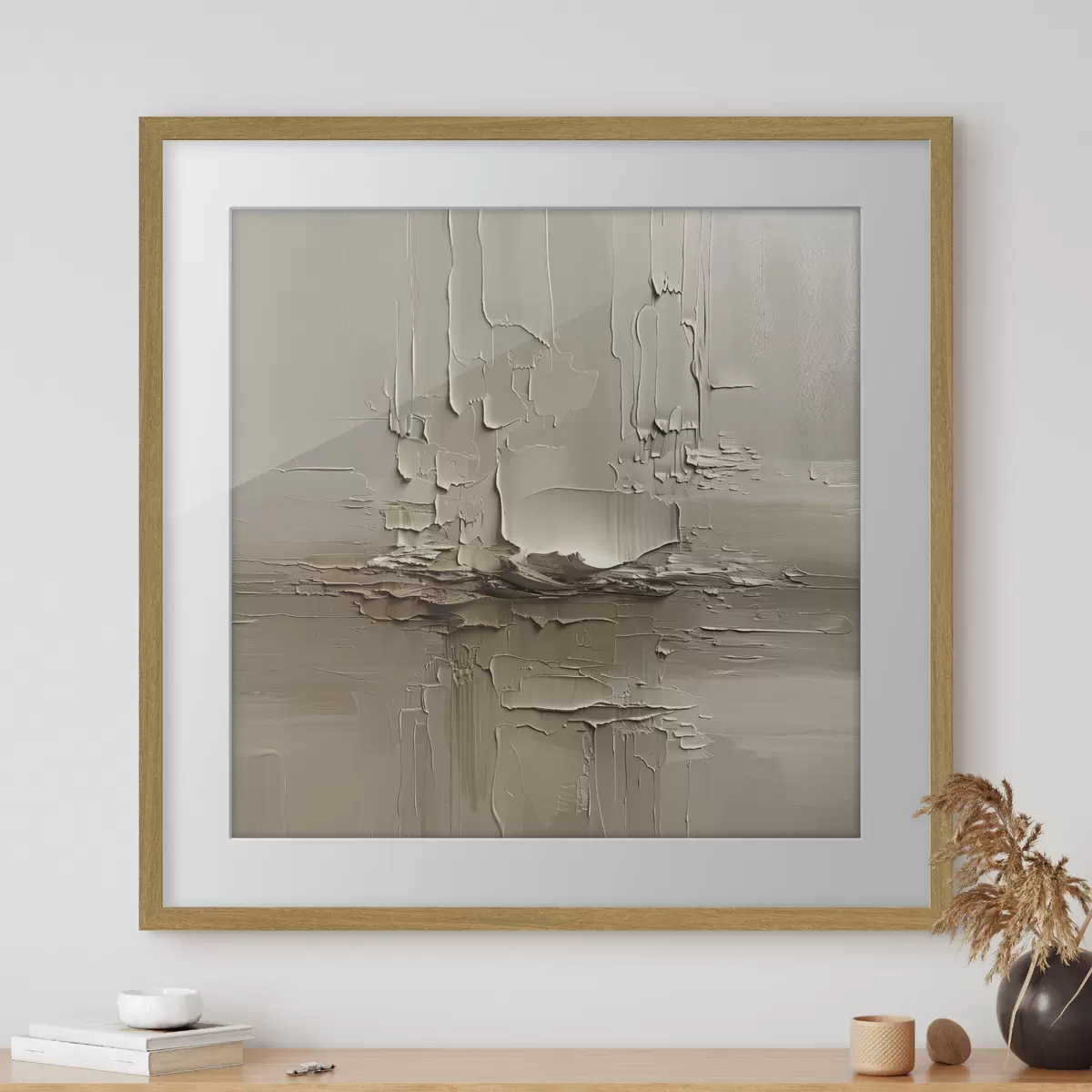 Poster Horizon taupe f41356
