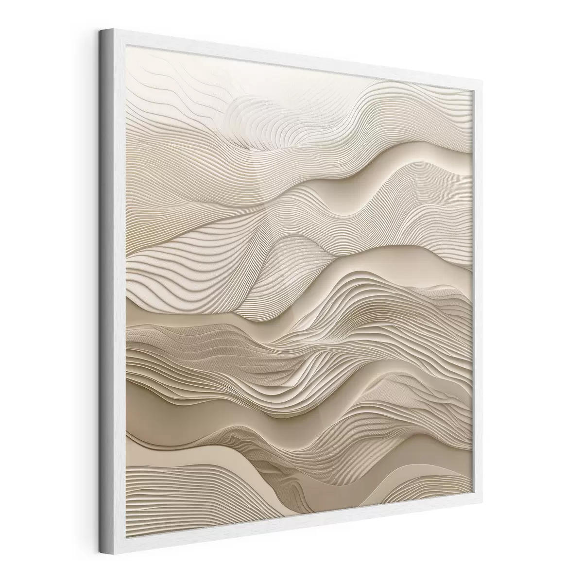 Poster Vagues abstraites avec imitation de texture f41358