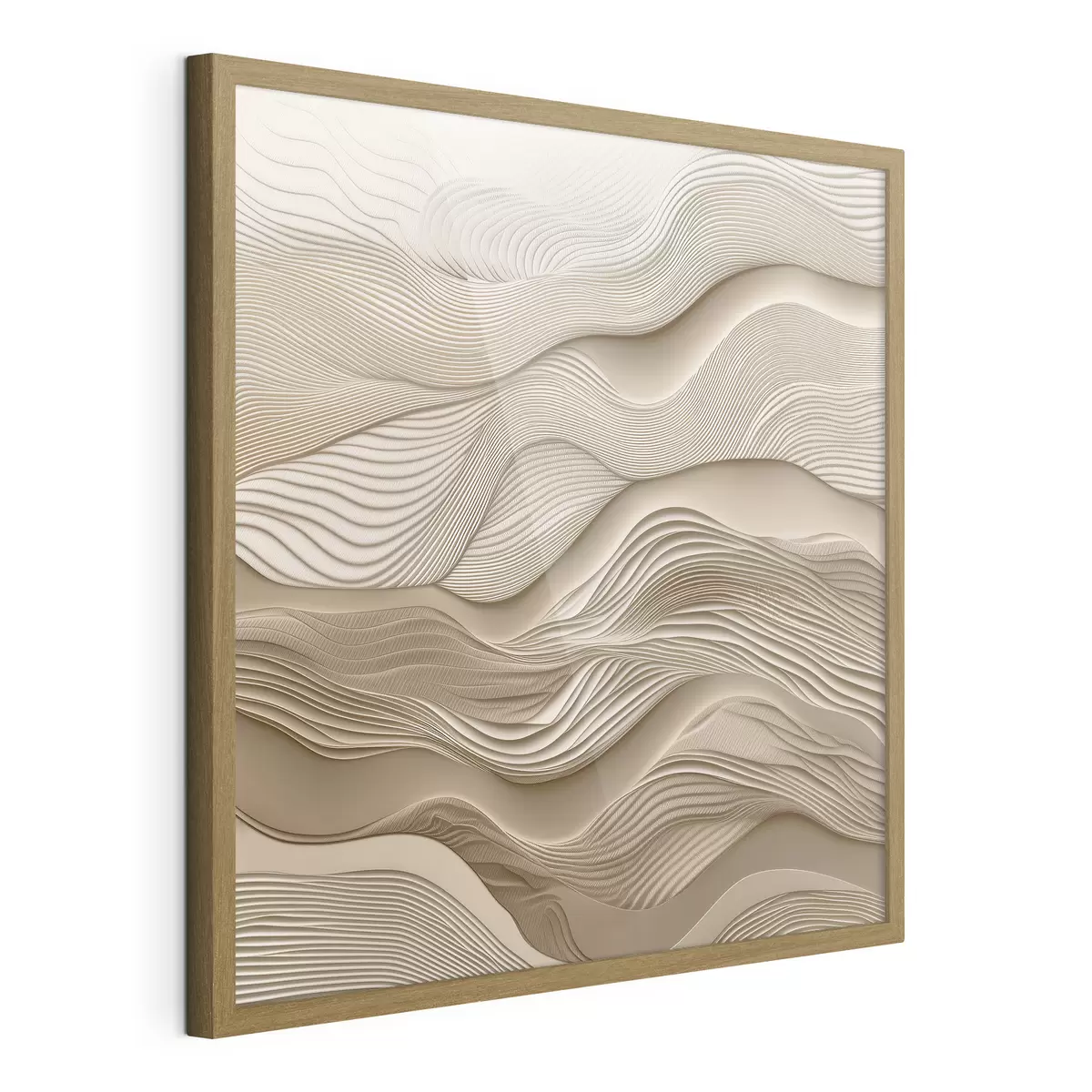 Poster Vagues abstraites avec imitation de texture f41358