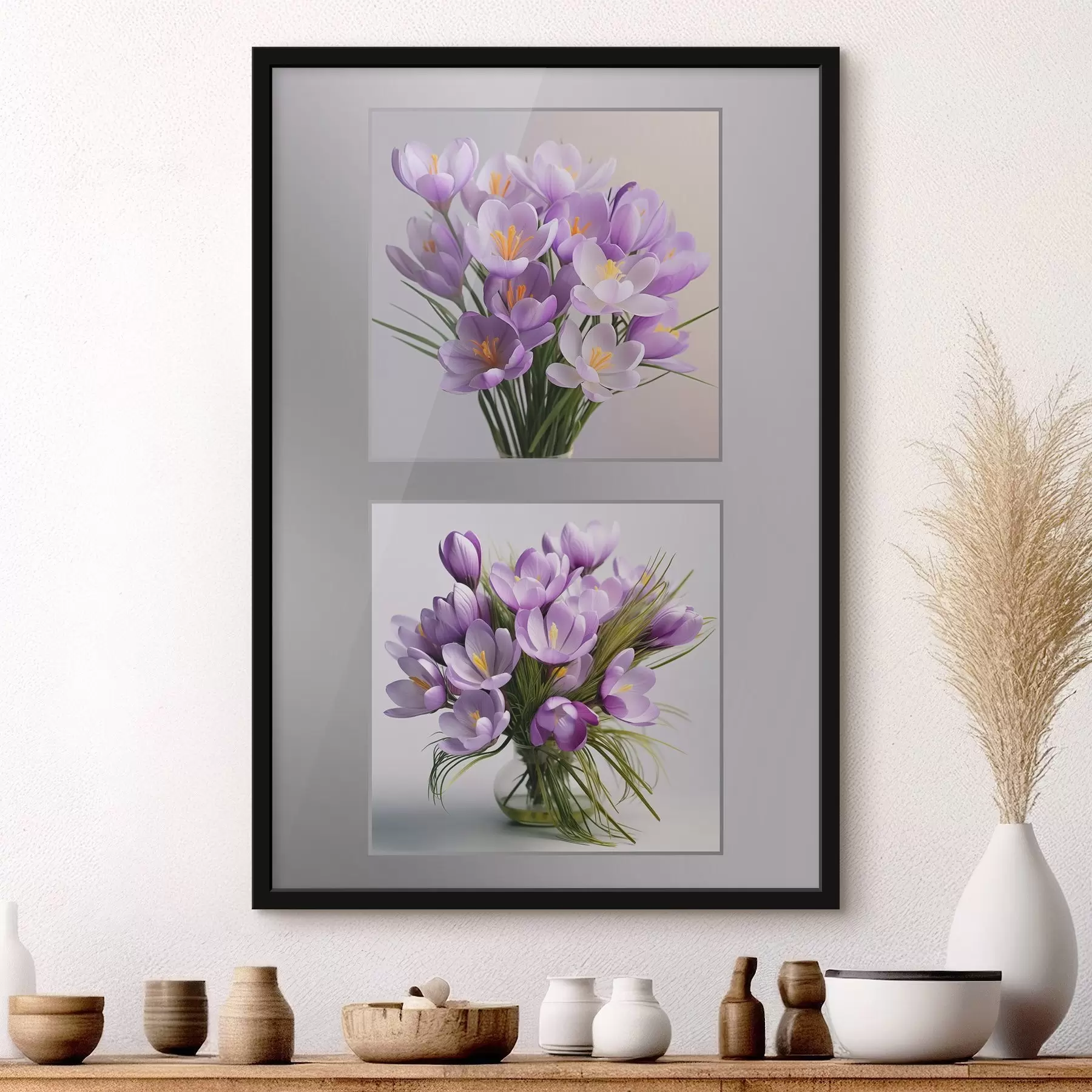 Papier peint Variété de crocus f41549
