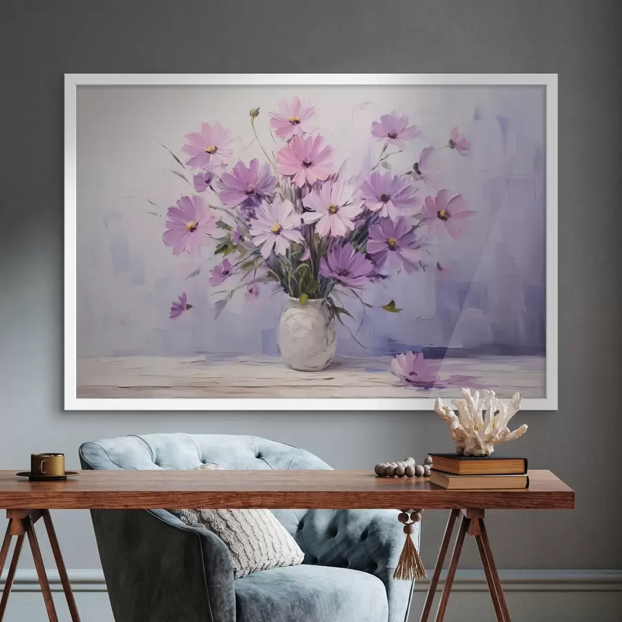 Papier peint Tendresse violette f41475