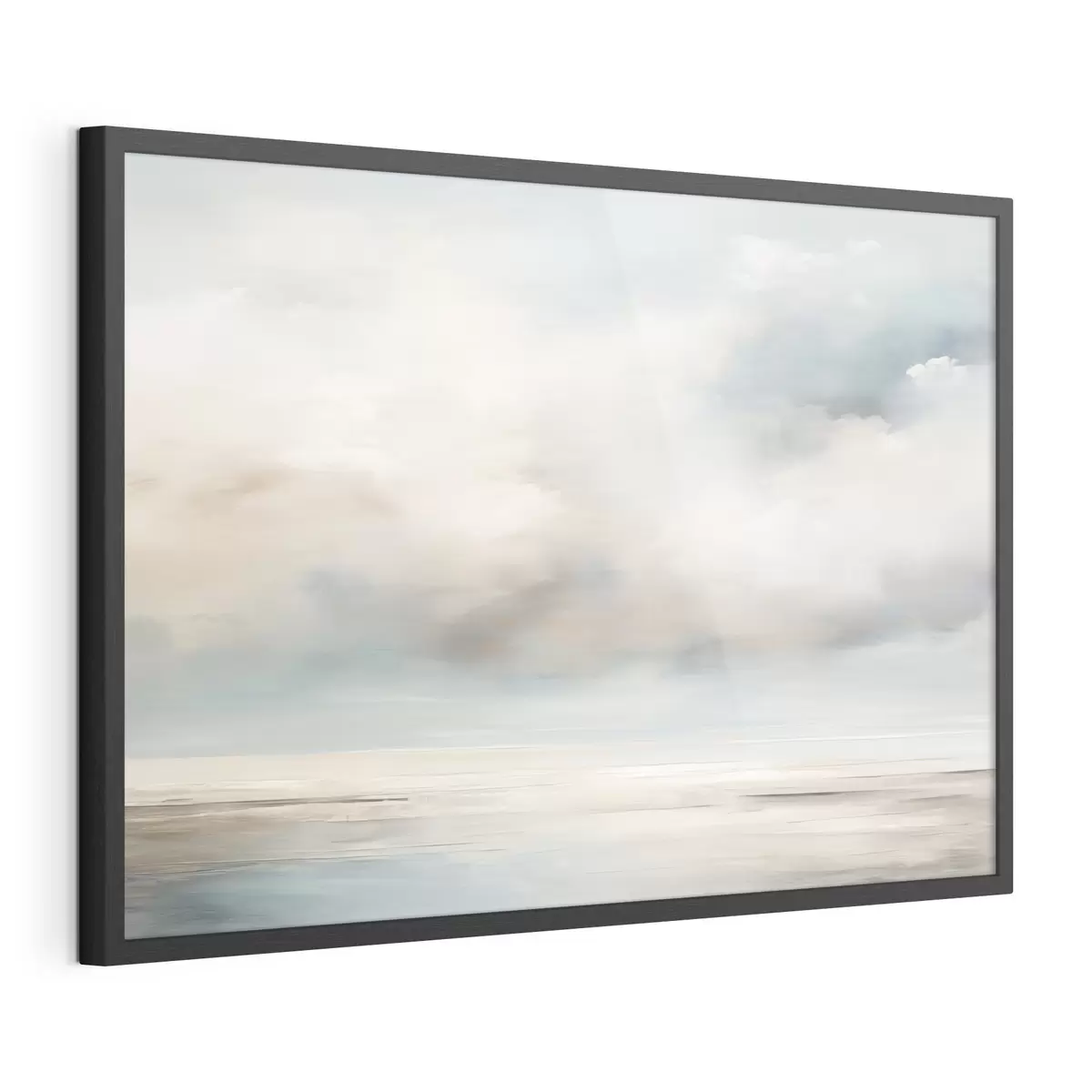 Poster Aquarelle mer et nuages f41602