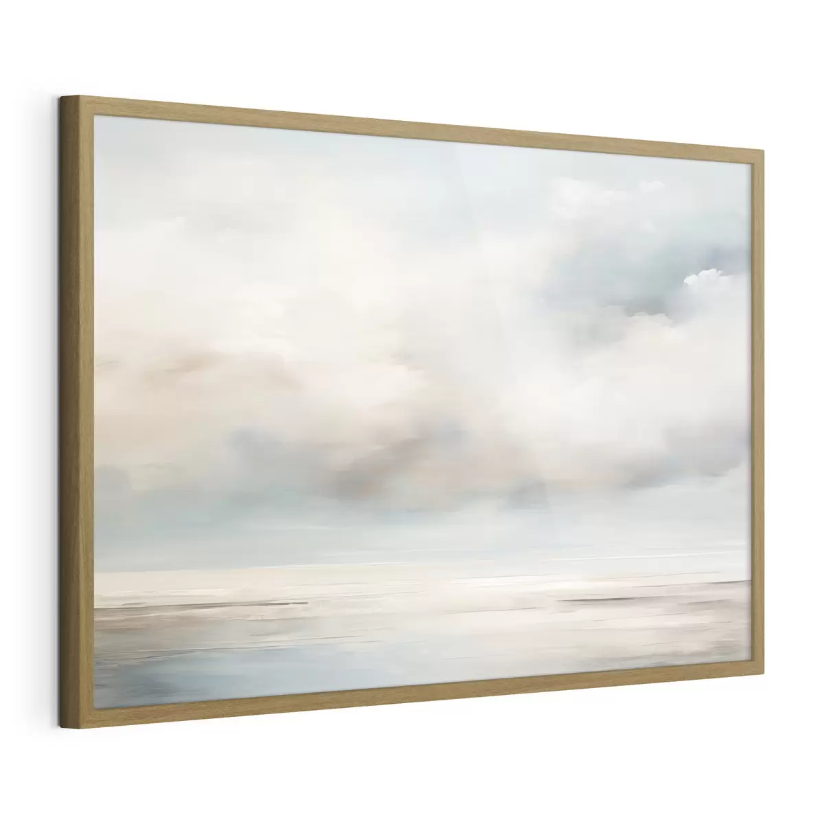 Poster Aquarelle mer et nuages f41602