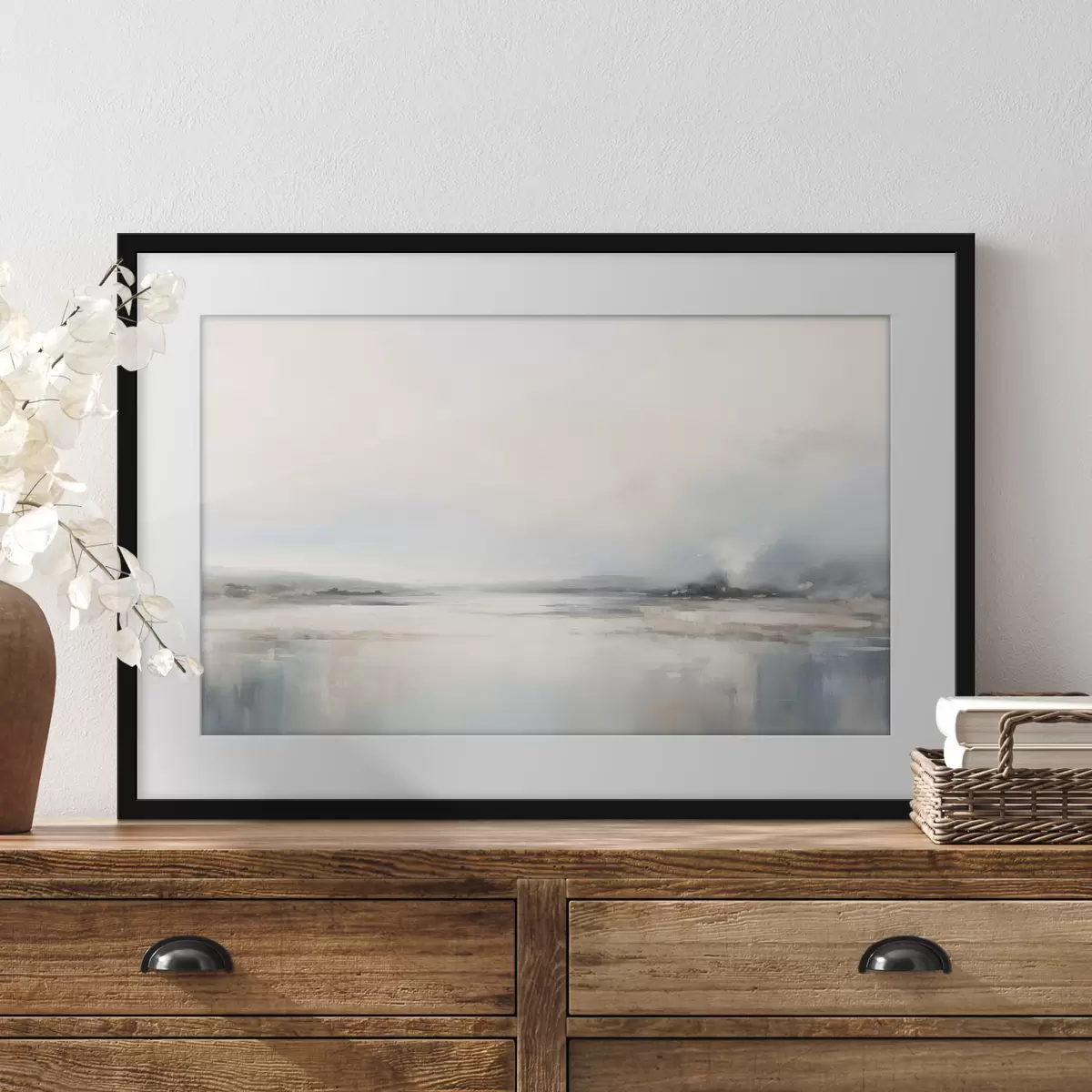 Poster Abstraction au pastel f41603