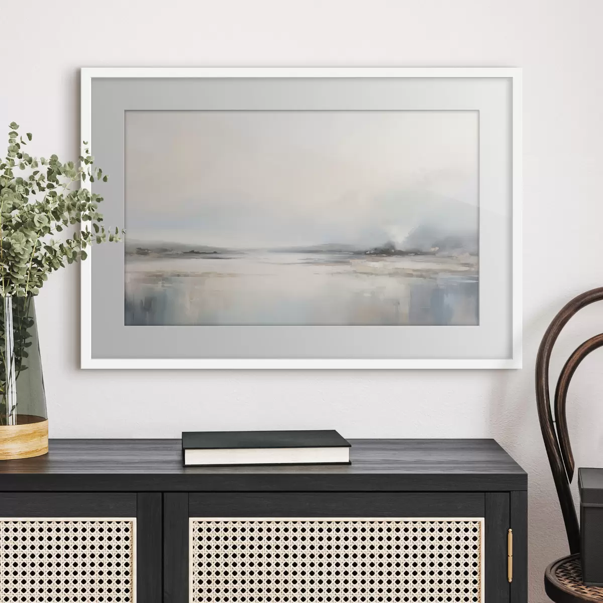 Poster Abstraction au pastel f41603