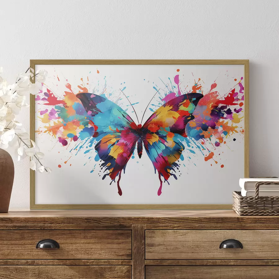 Papier peint Papillon en couleurs f41560