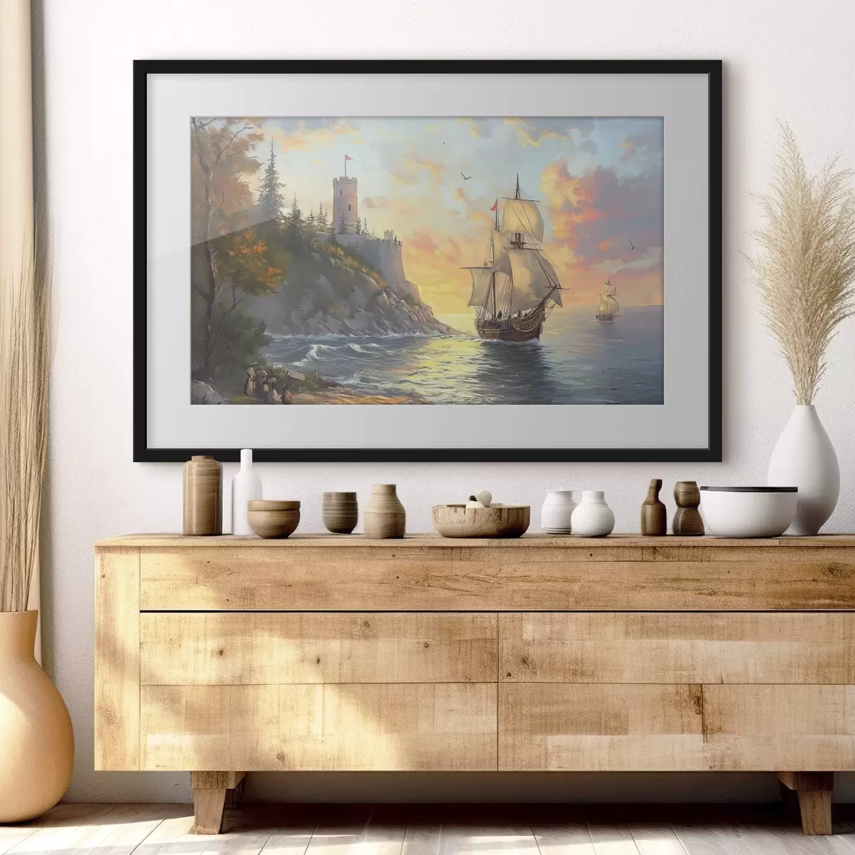 Poster Rivage et rythme f41626