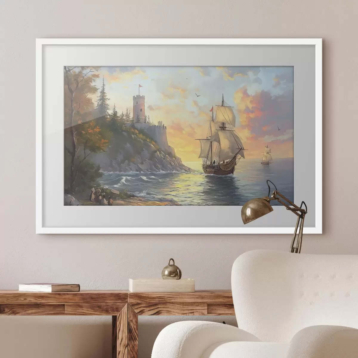 Poster Rivage et rythme f41626
