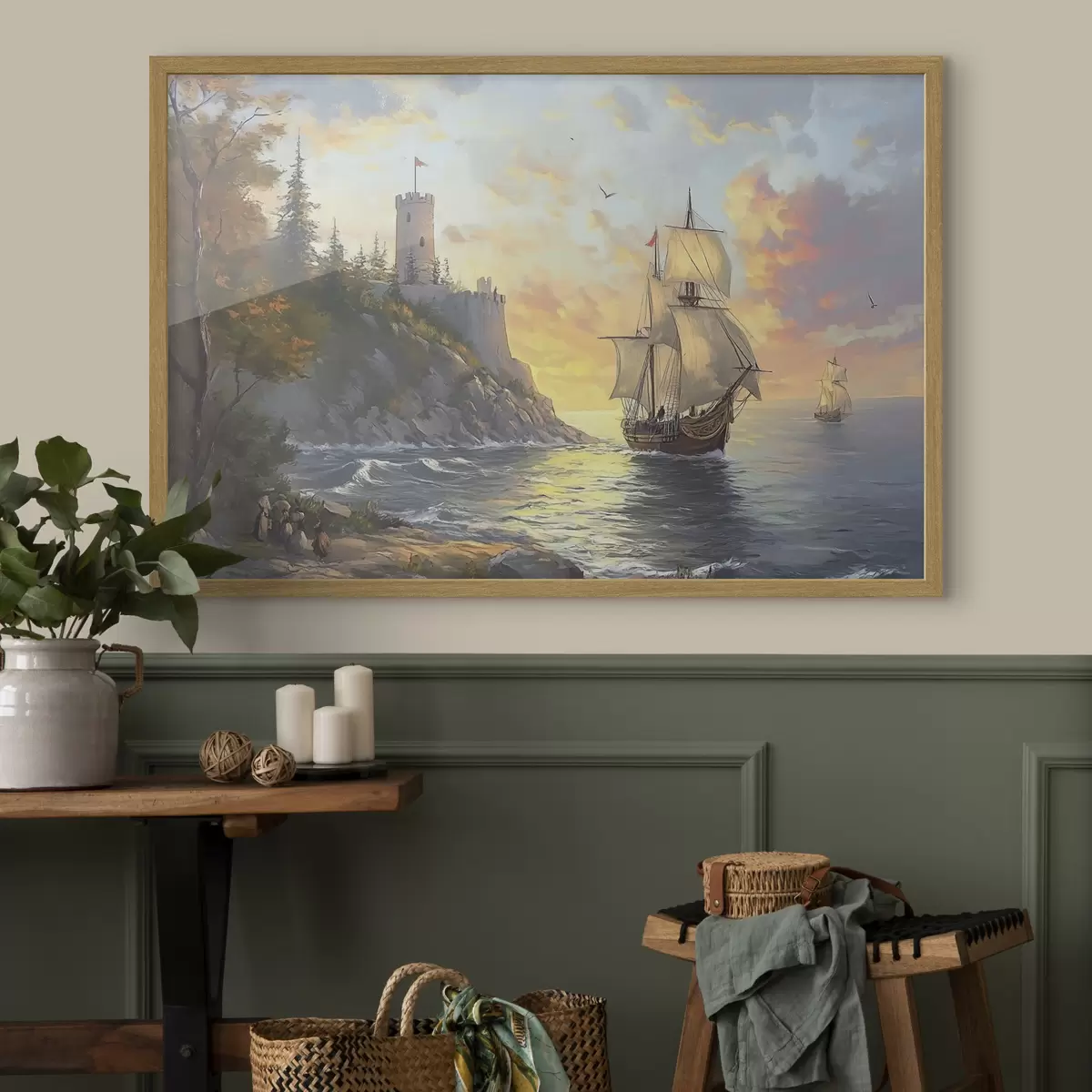 Poster Rivage et rythme f41626