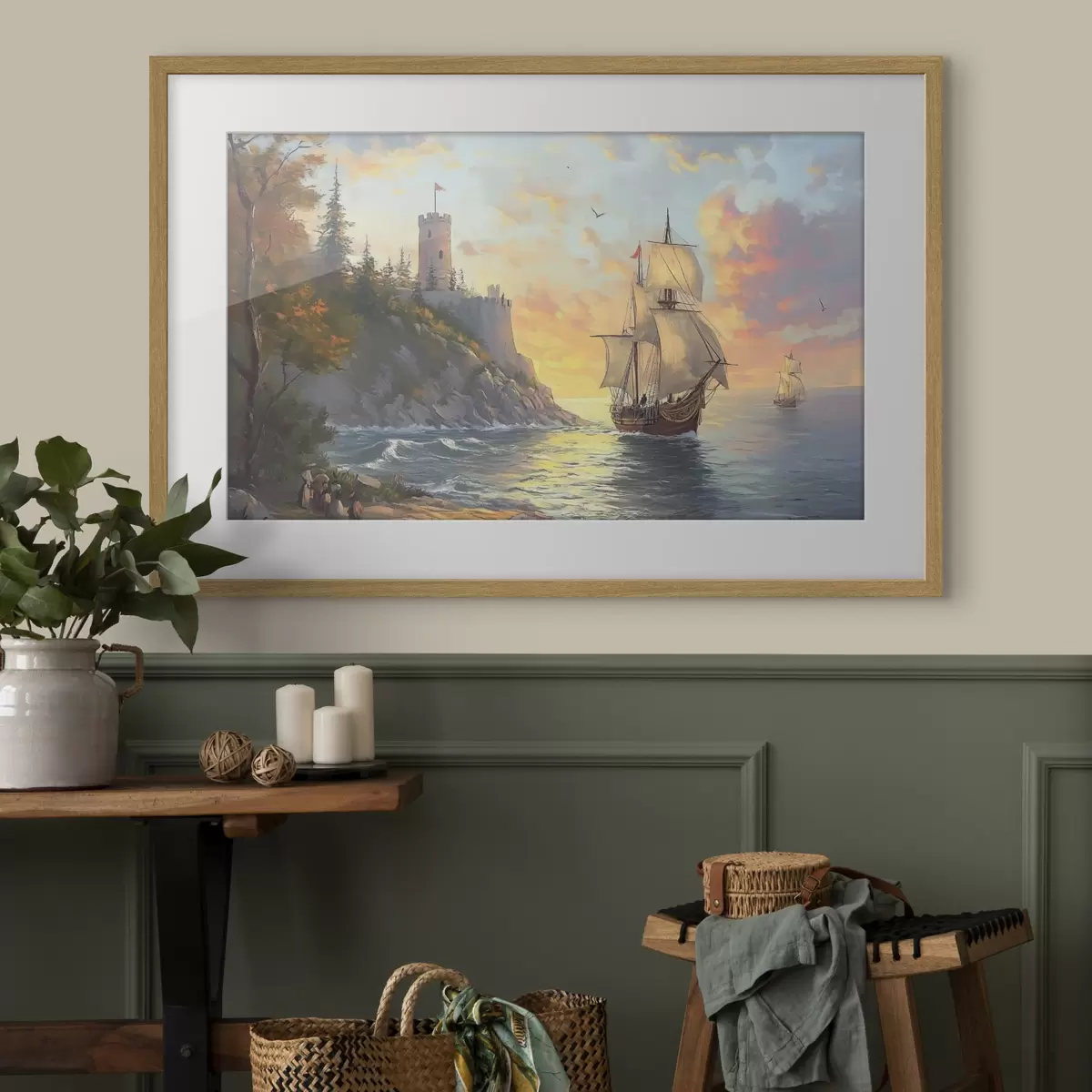 Poster Rivage et rythme f41626