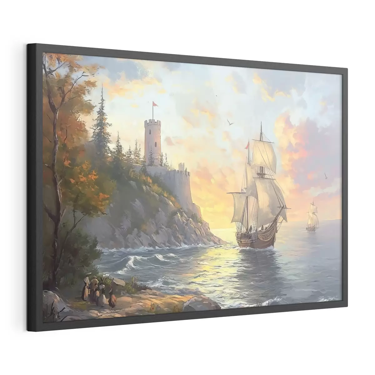 Poster Rivage et rythme f41626