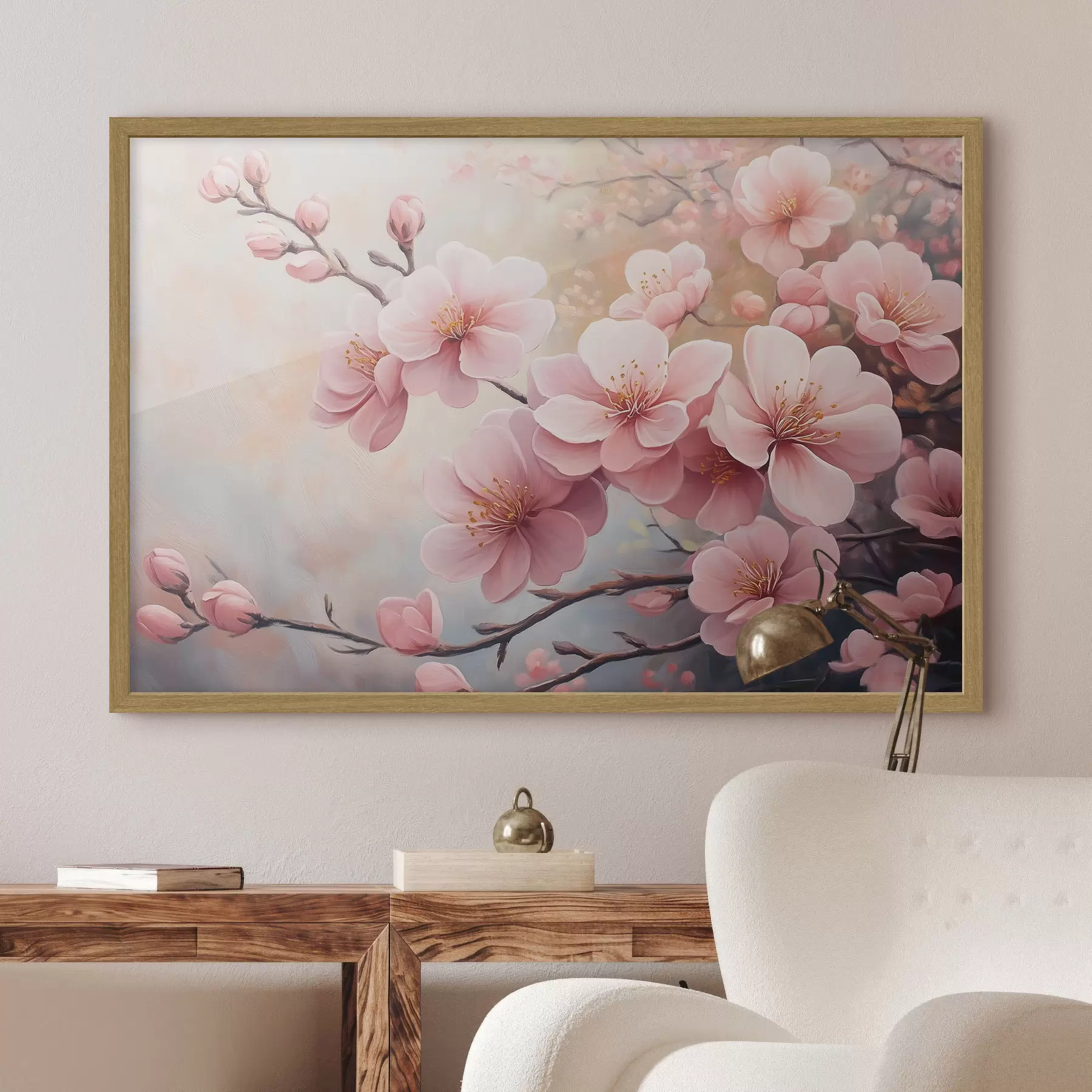Papier peint Roses et lumière f41628