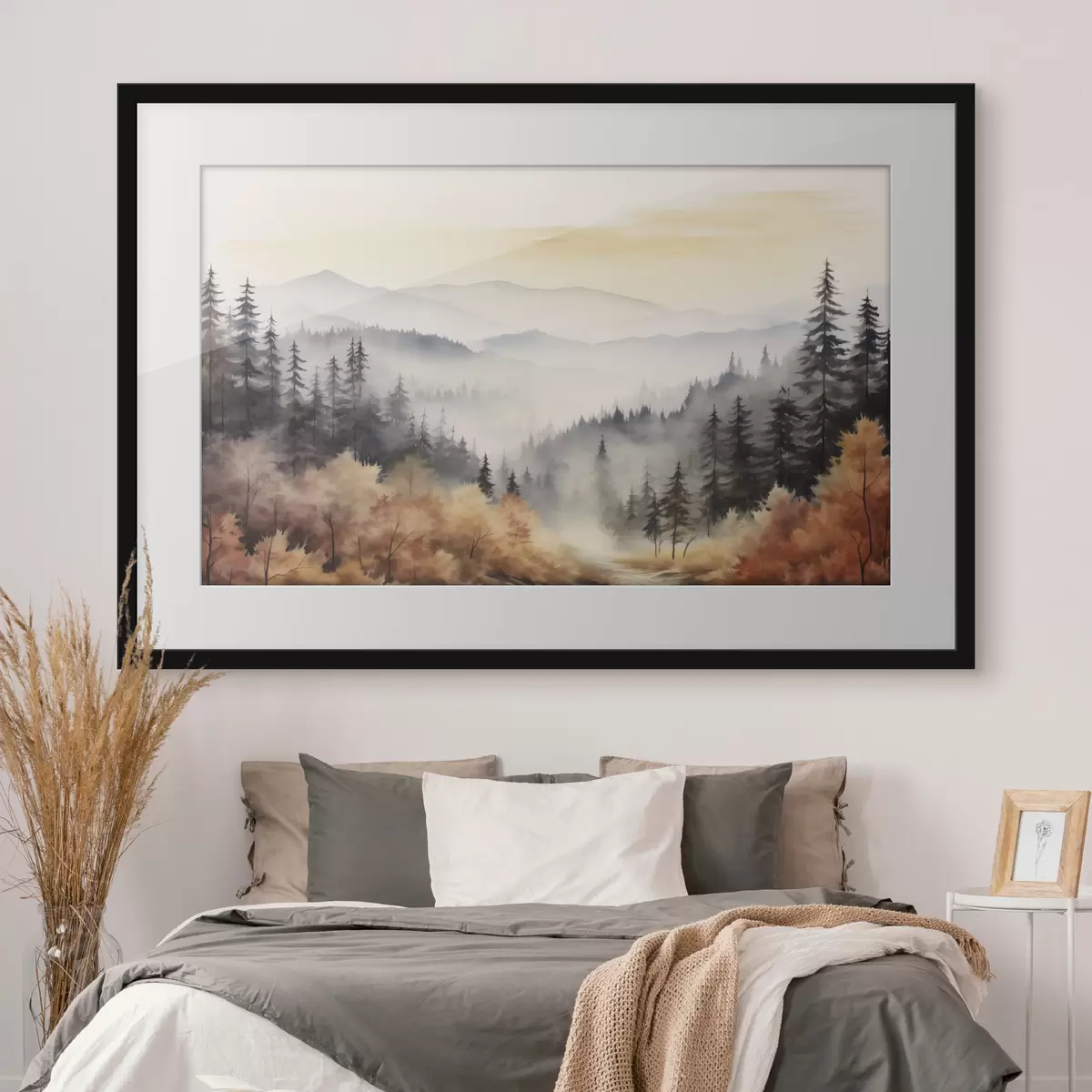 Poster Forêt et énigme f41646