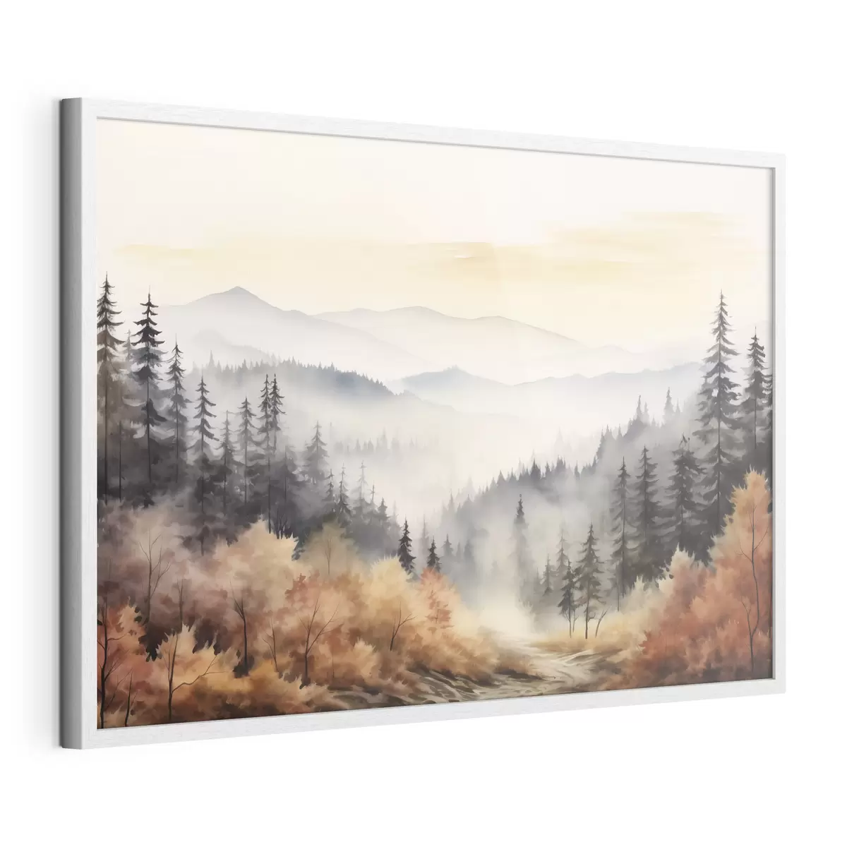 Poster Forêt et énigme f41646