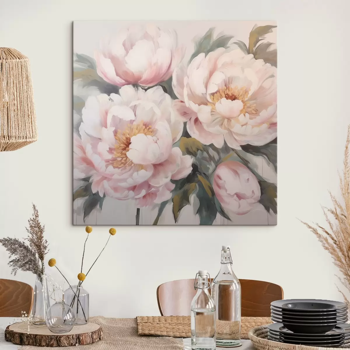 Tableau Pivoines fragiles s41683