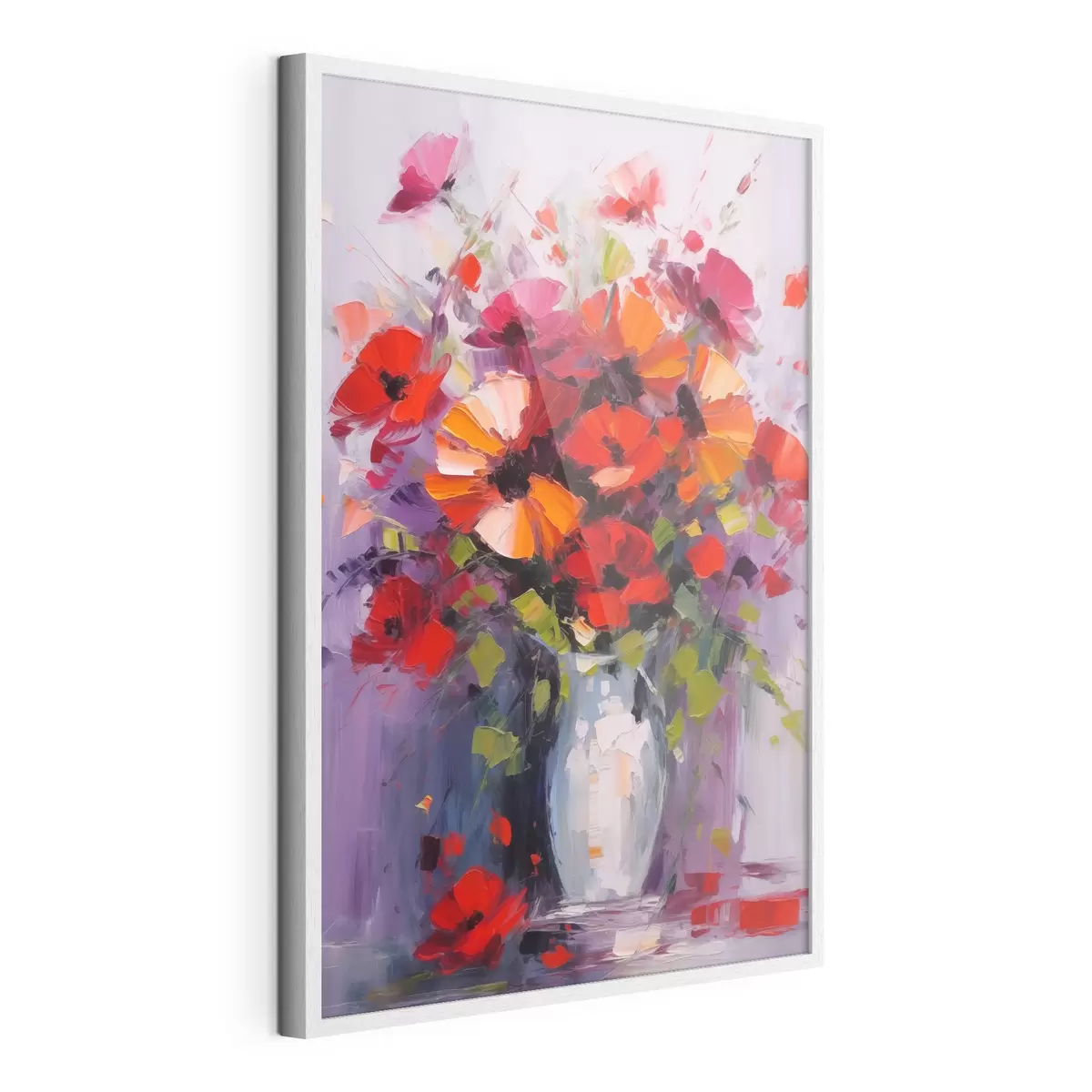 Poster Bouquet de coquelicots rouges f41666