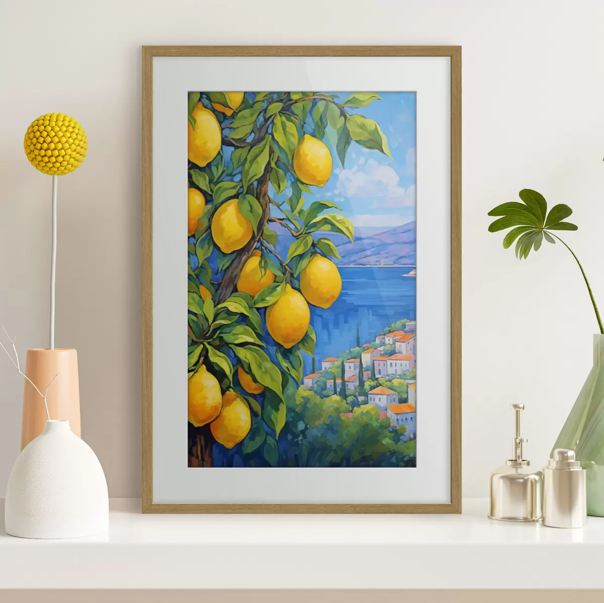 Poster Citrons sur la côte f41667
