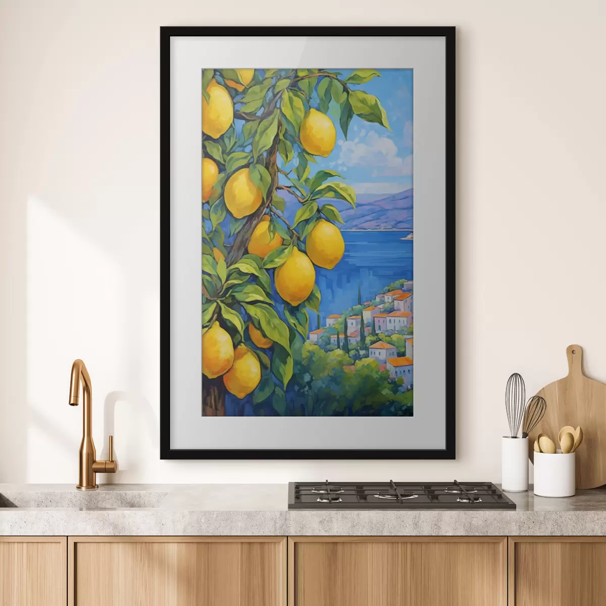Poster Citrons sur la côte f41667