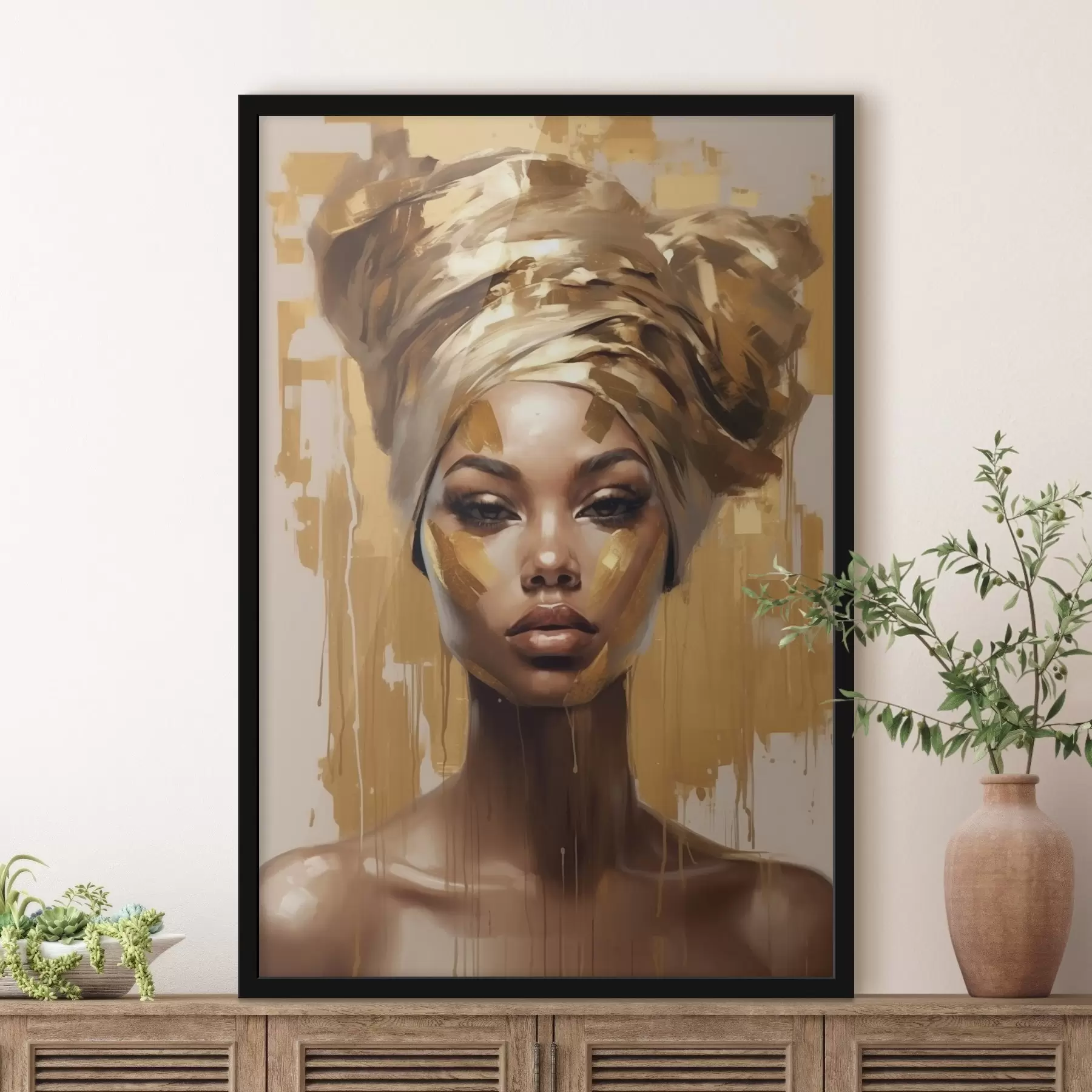 Papier peint Portrait d'une jeune fille f41686