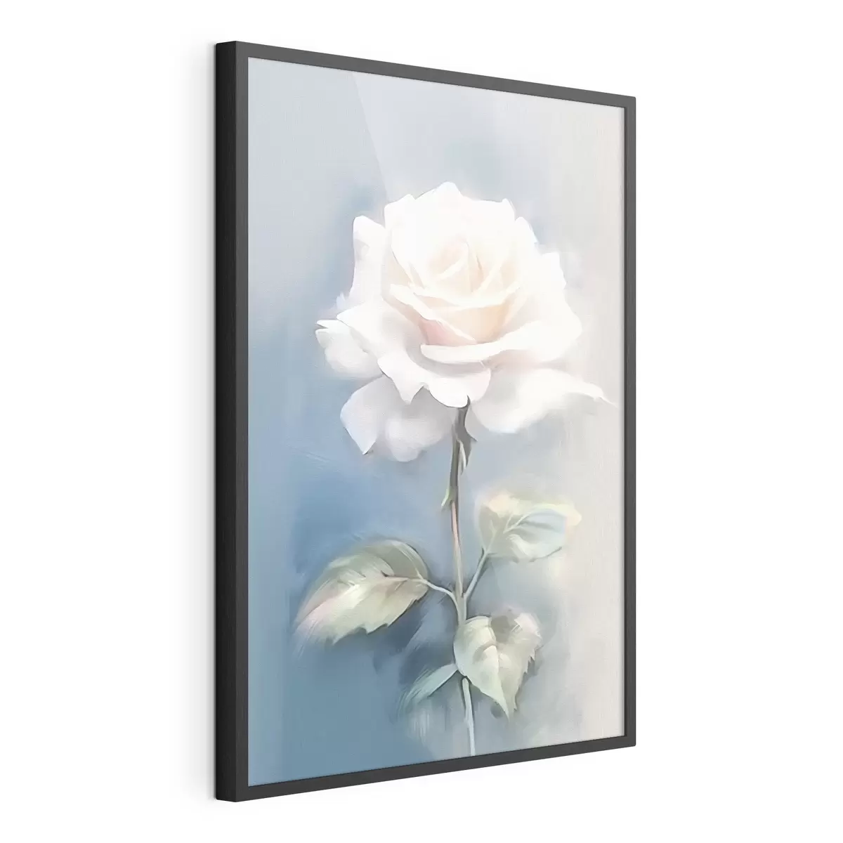 Poster Rose blanche f41696