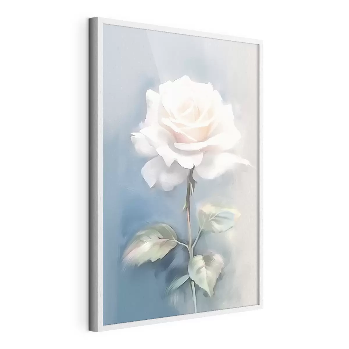 Poster Rose blanche f41696
