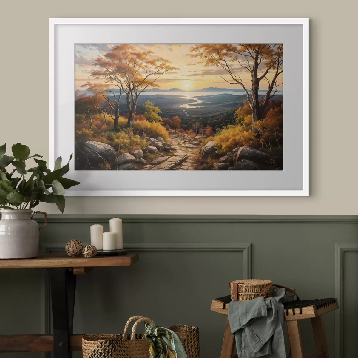 Poster Forêt et charme f41732