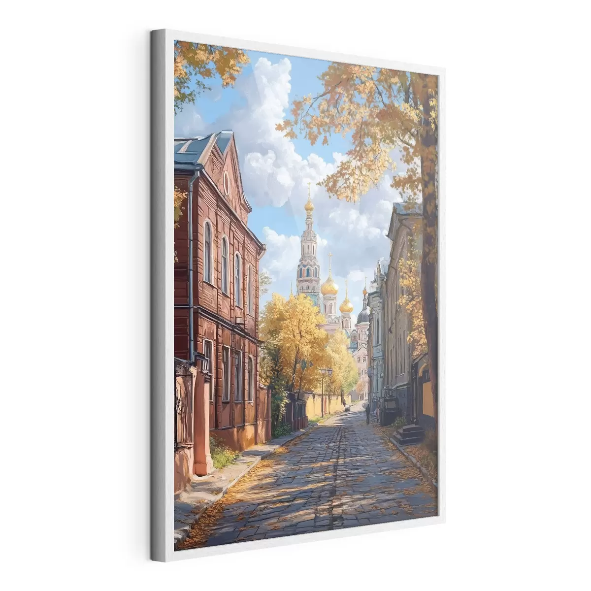Poster Une rue de la ville f41752