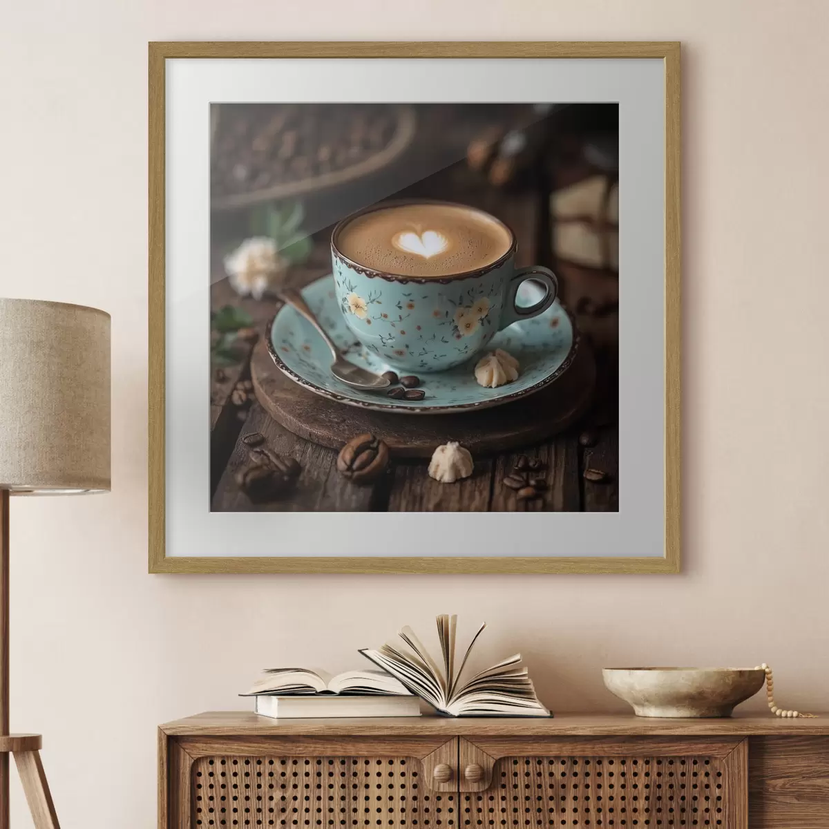 Poster Café et nostalgie f41755