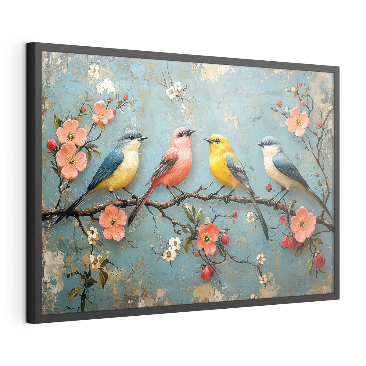 Poster Oiseaux et promesse f41834