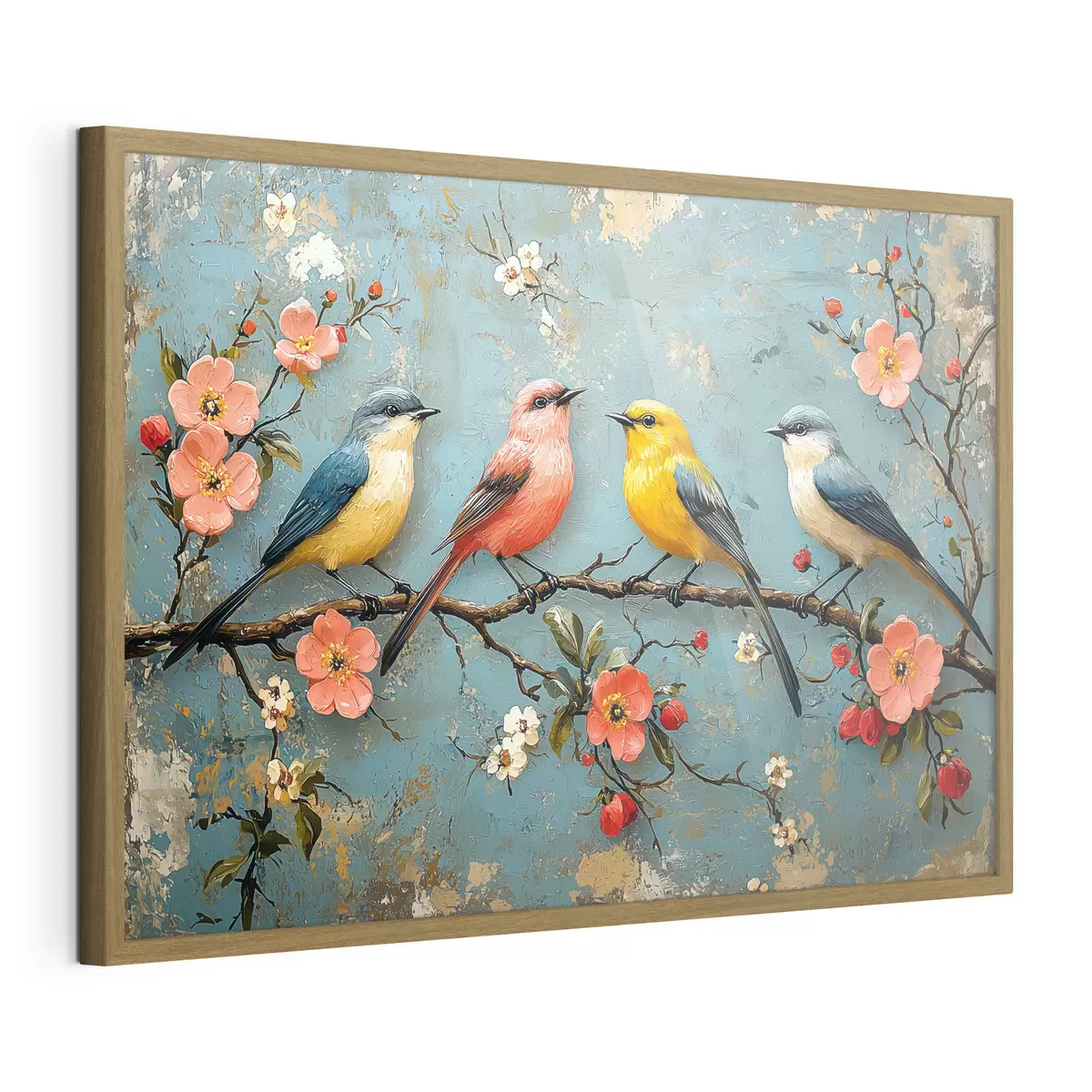 Poster Oiseaux et promesse f41834