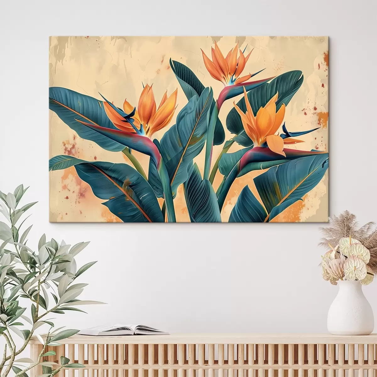 Tableau Bananiers tropicaux s41863