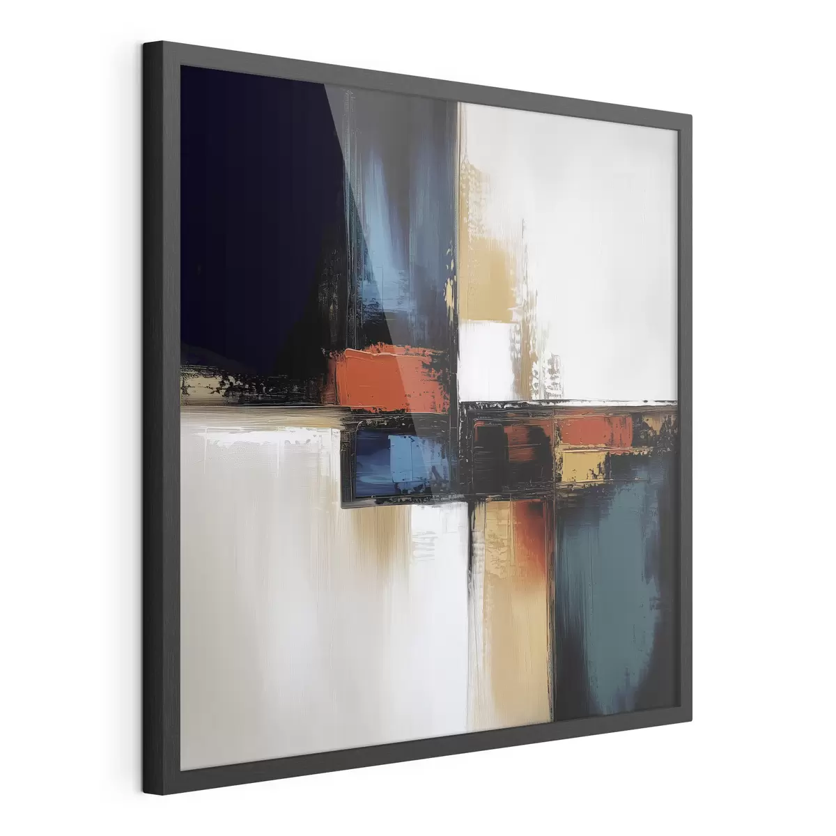 Poster Abstraction multicolore f41650