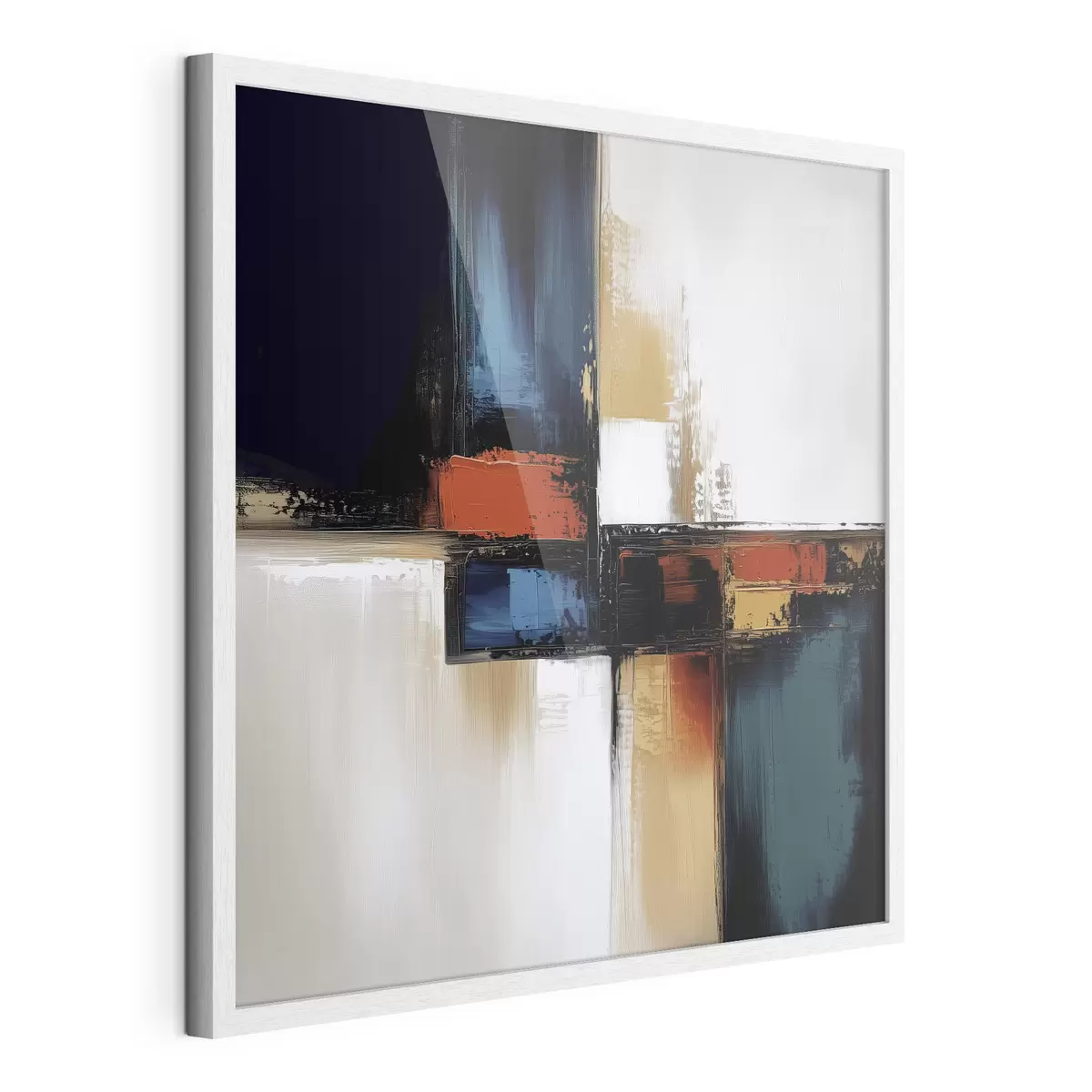Poster Abstraction multicolore f41650