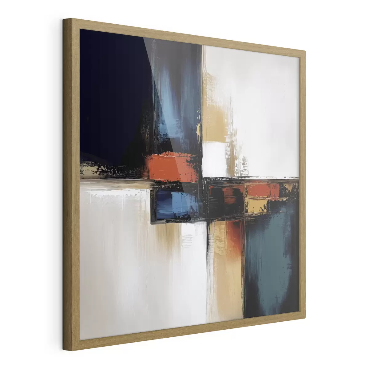 Poster Abstraction multicolore f41650