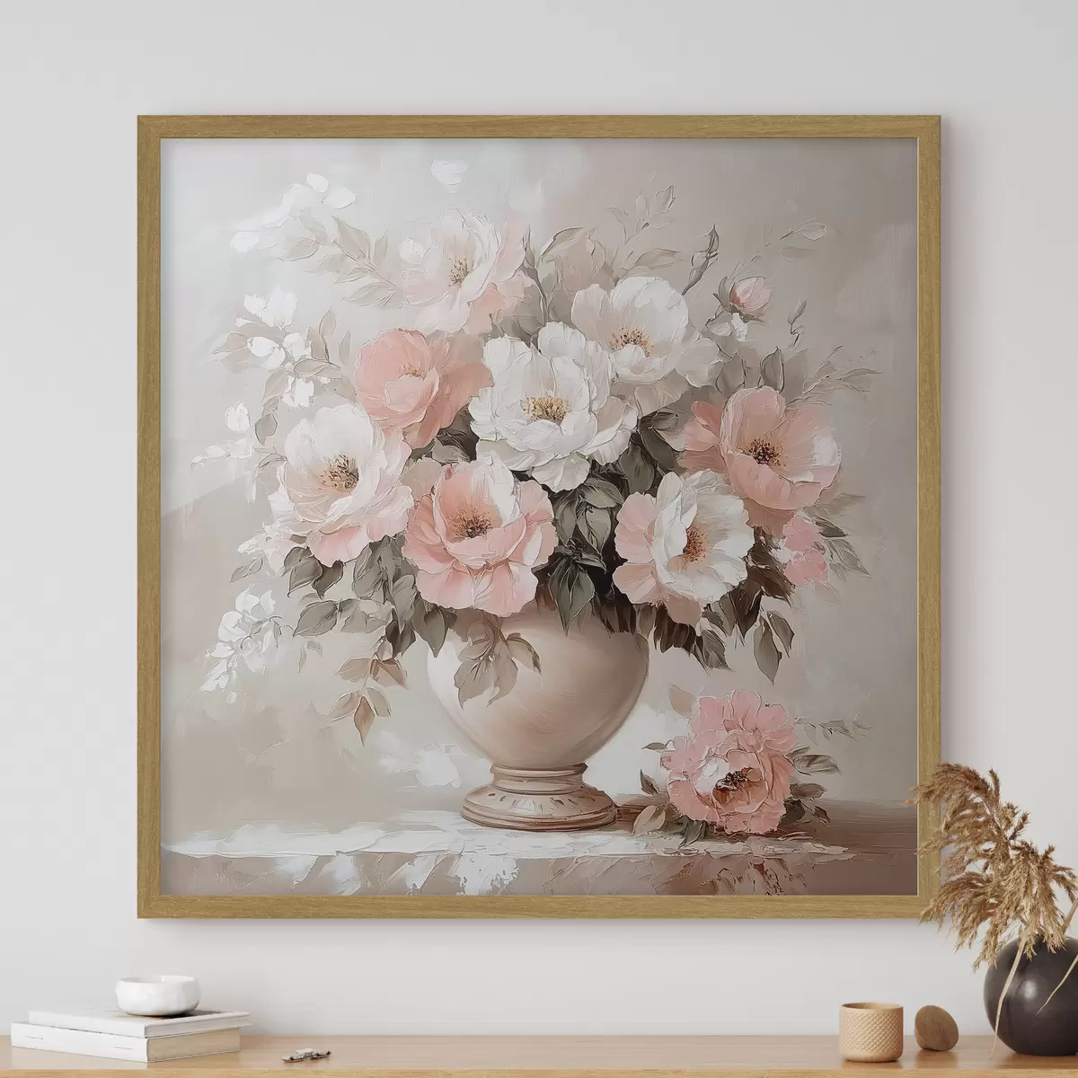 Poster Bouquet de fleurs dans un vase f41842