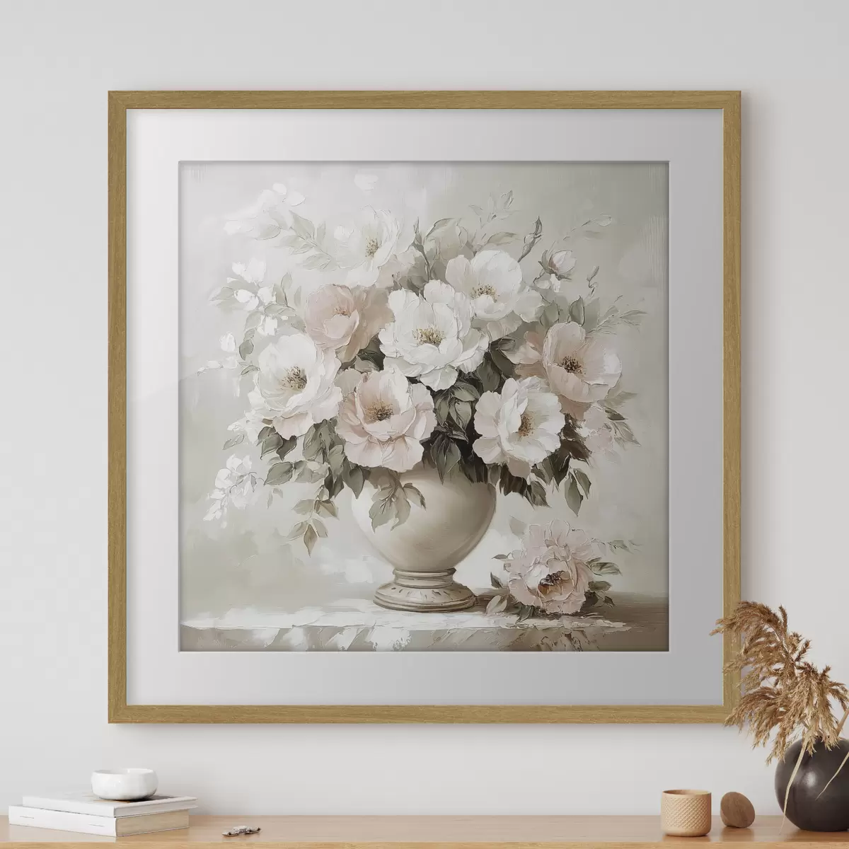 Poster Bouquet de fleurs dans un vase f41842