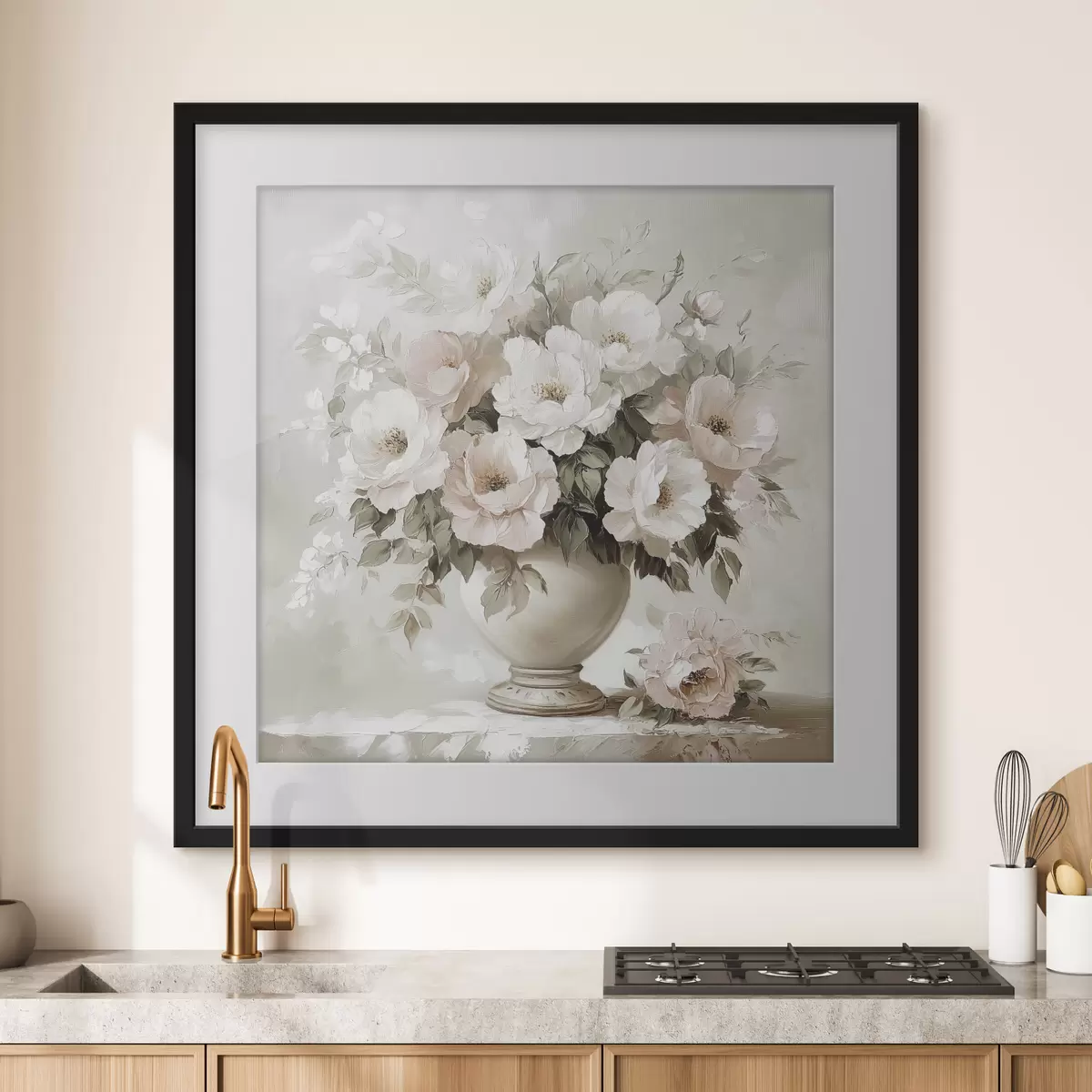 Poster Bouquet de fleurs dans un vase f41842