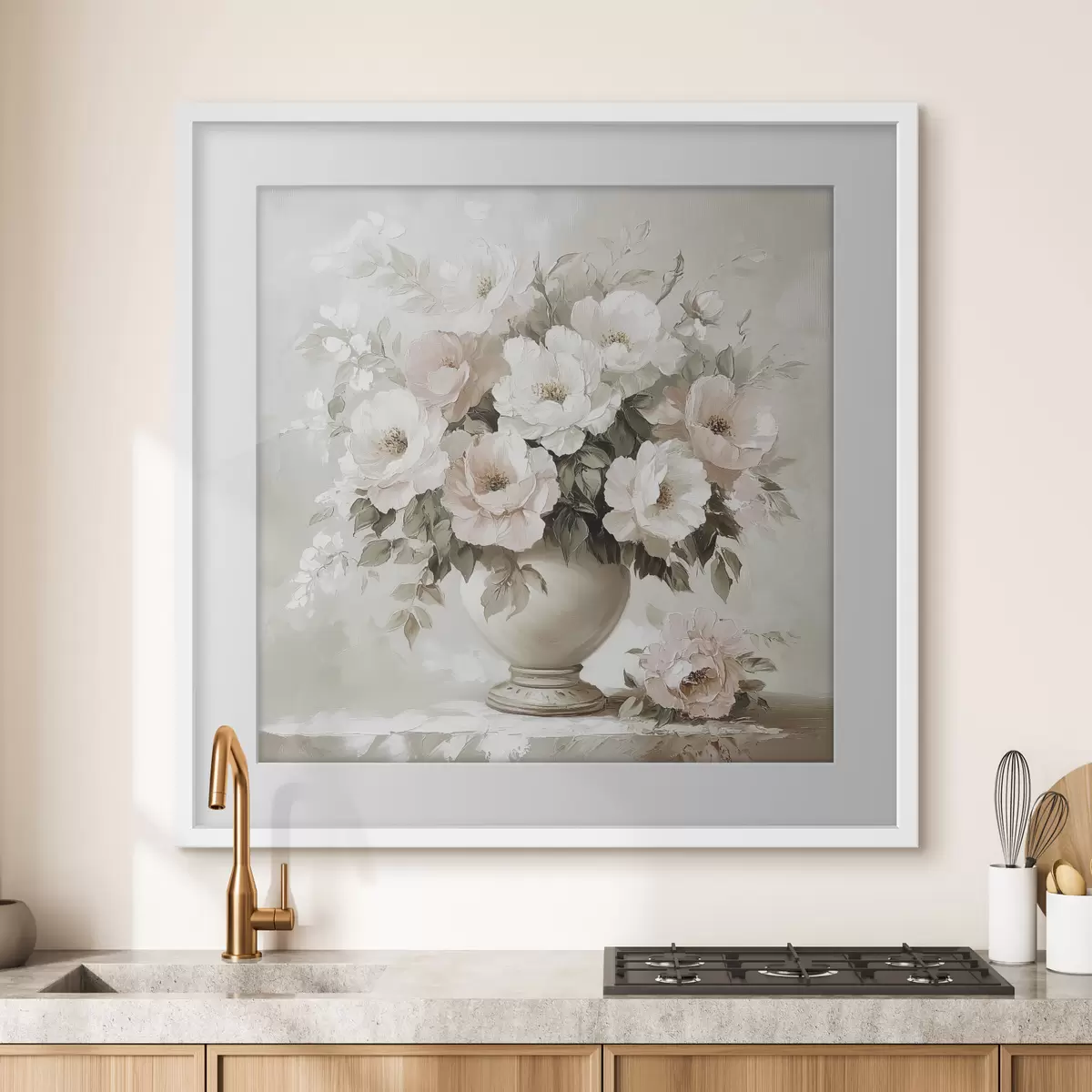 Poster Bouquet de fleurs dans un vase f41842